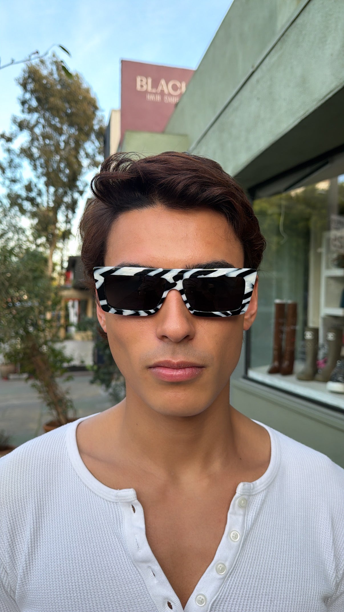 Celine logo printed sunglasses