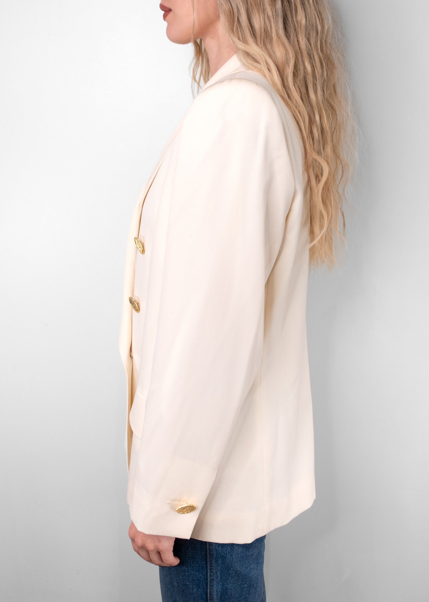 Vintage Yves Saint Laurent Double-breasted Blazer