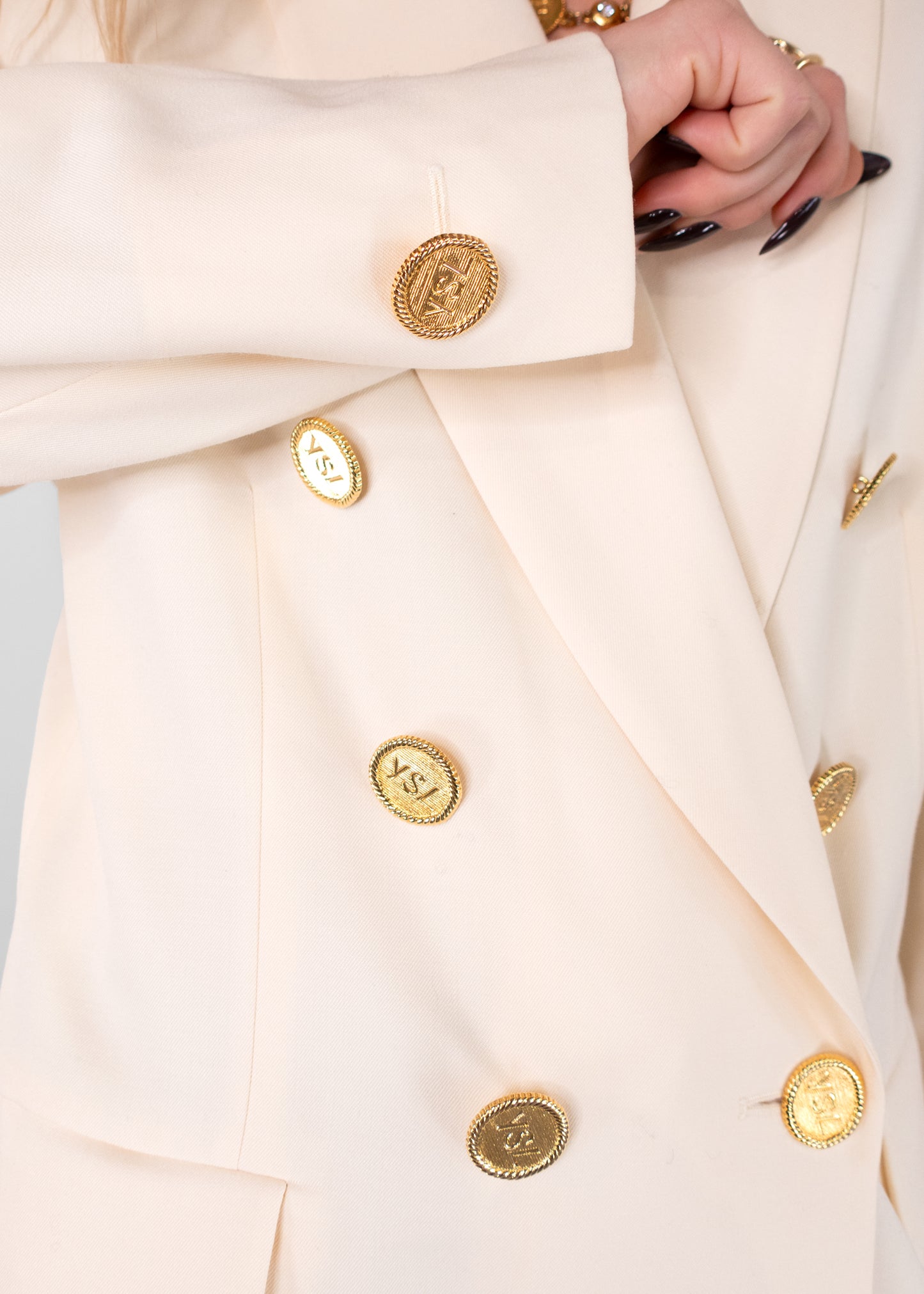 Vintage Yves Saint Laurent Double-breasted Blazer