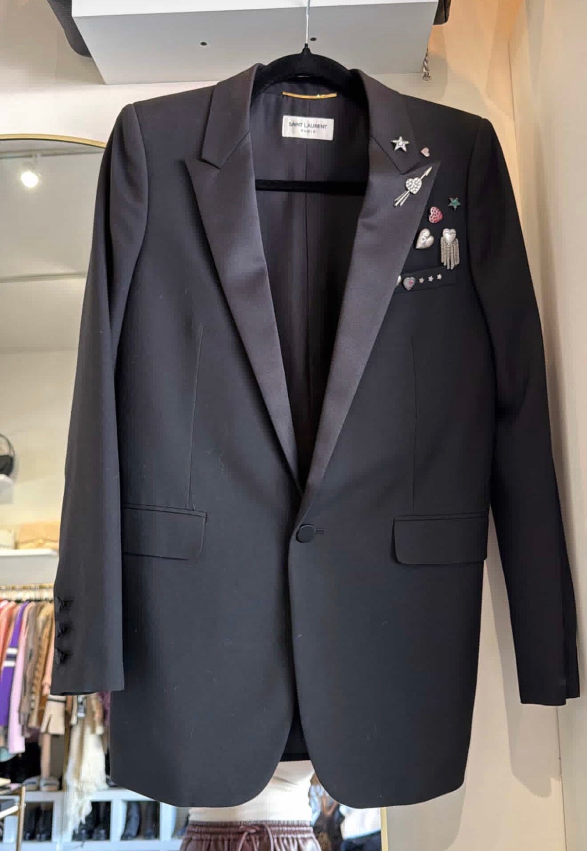 Saint Laurent black blazer