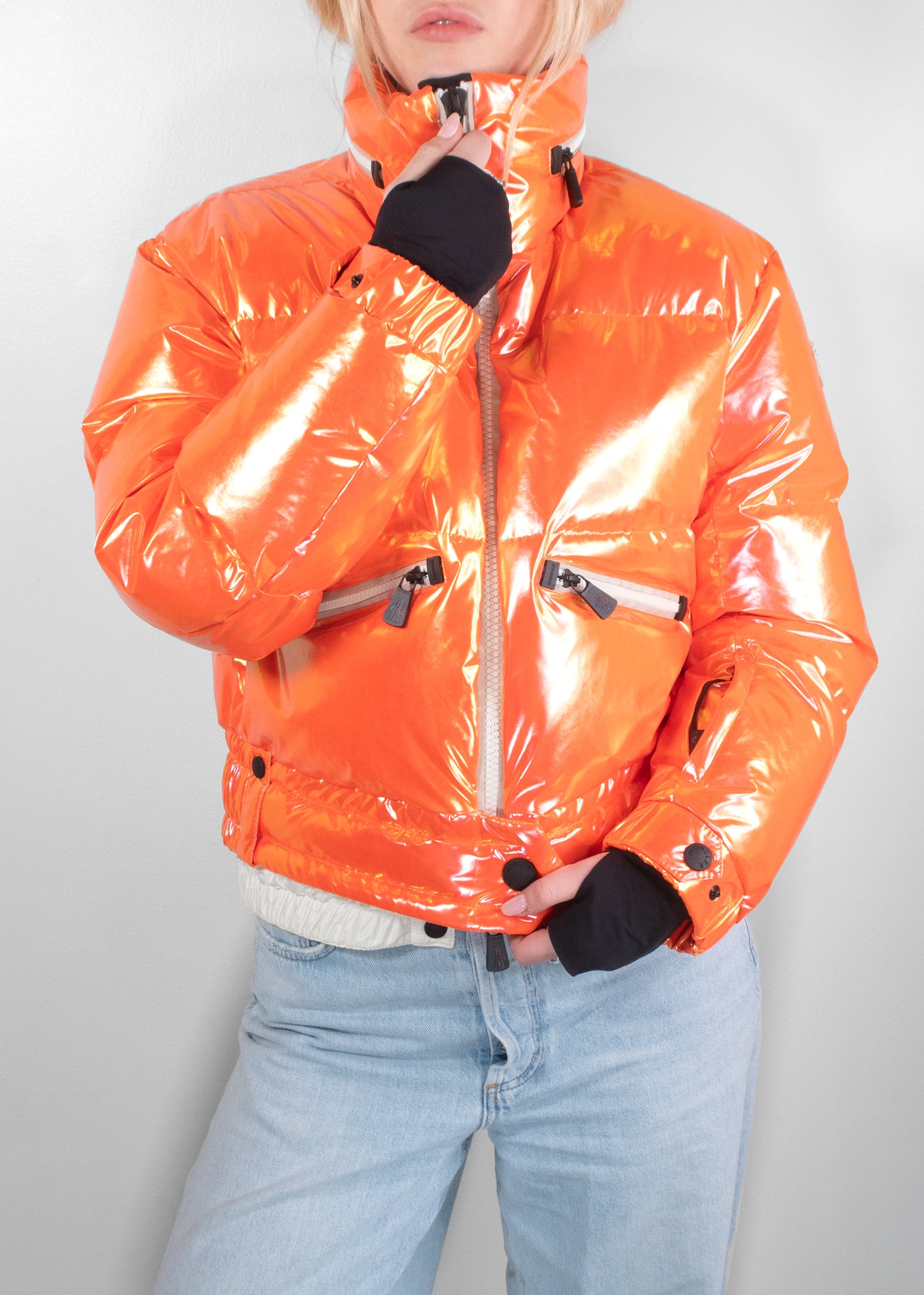 Moncler Grenoble Biche Iridescent Ski Jacket