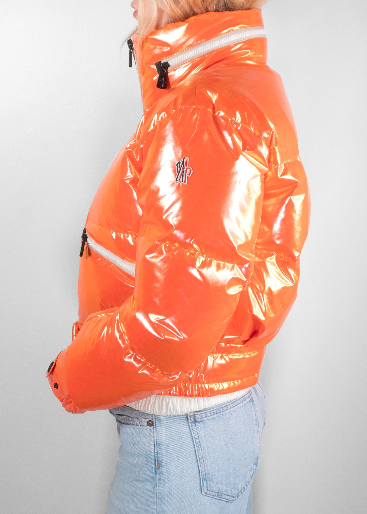 Moncler Grenoble Biche Iridescent Ski Jacket