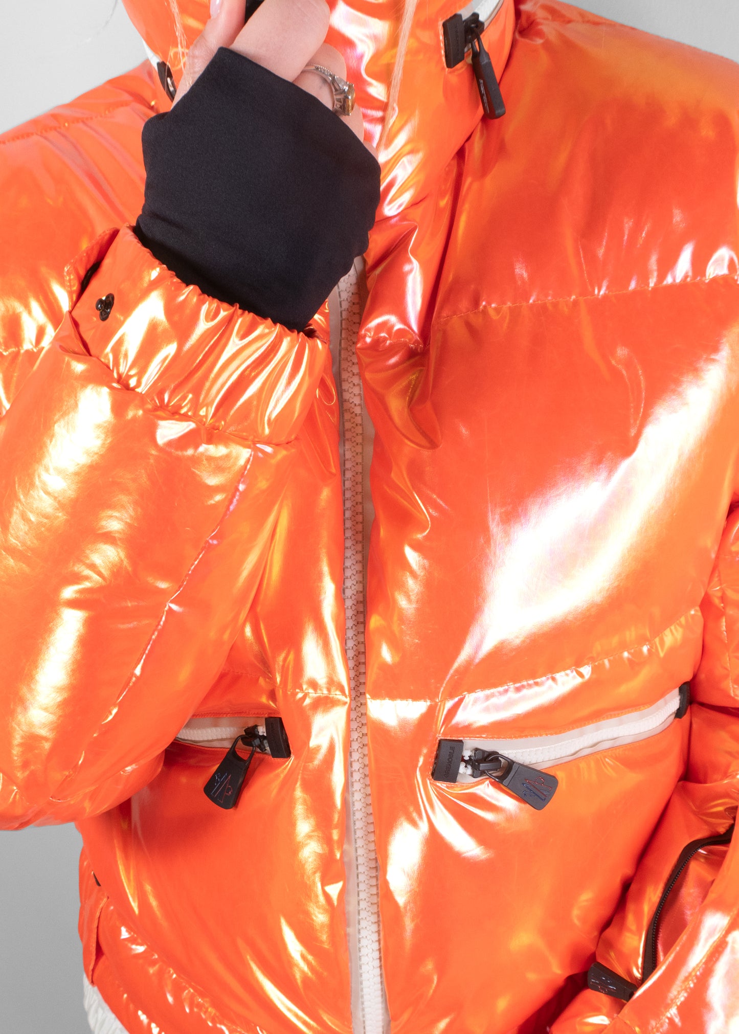 Moncler Grenoble Biche Iridescent Ski Jacket