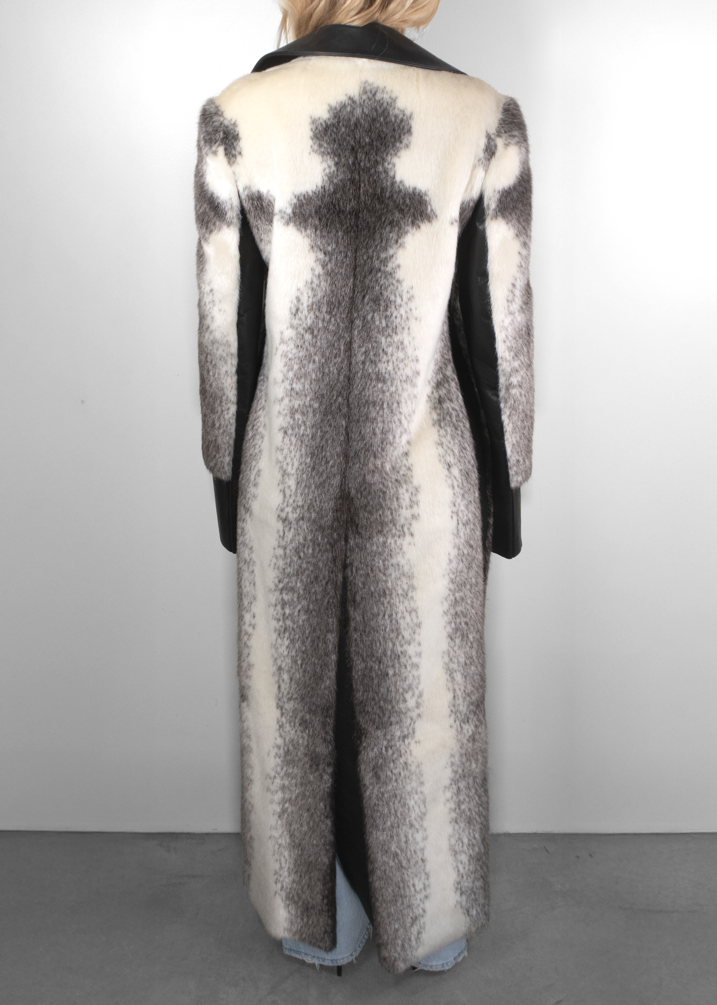 Calvin Klein Vintage Faux Fur Coat