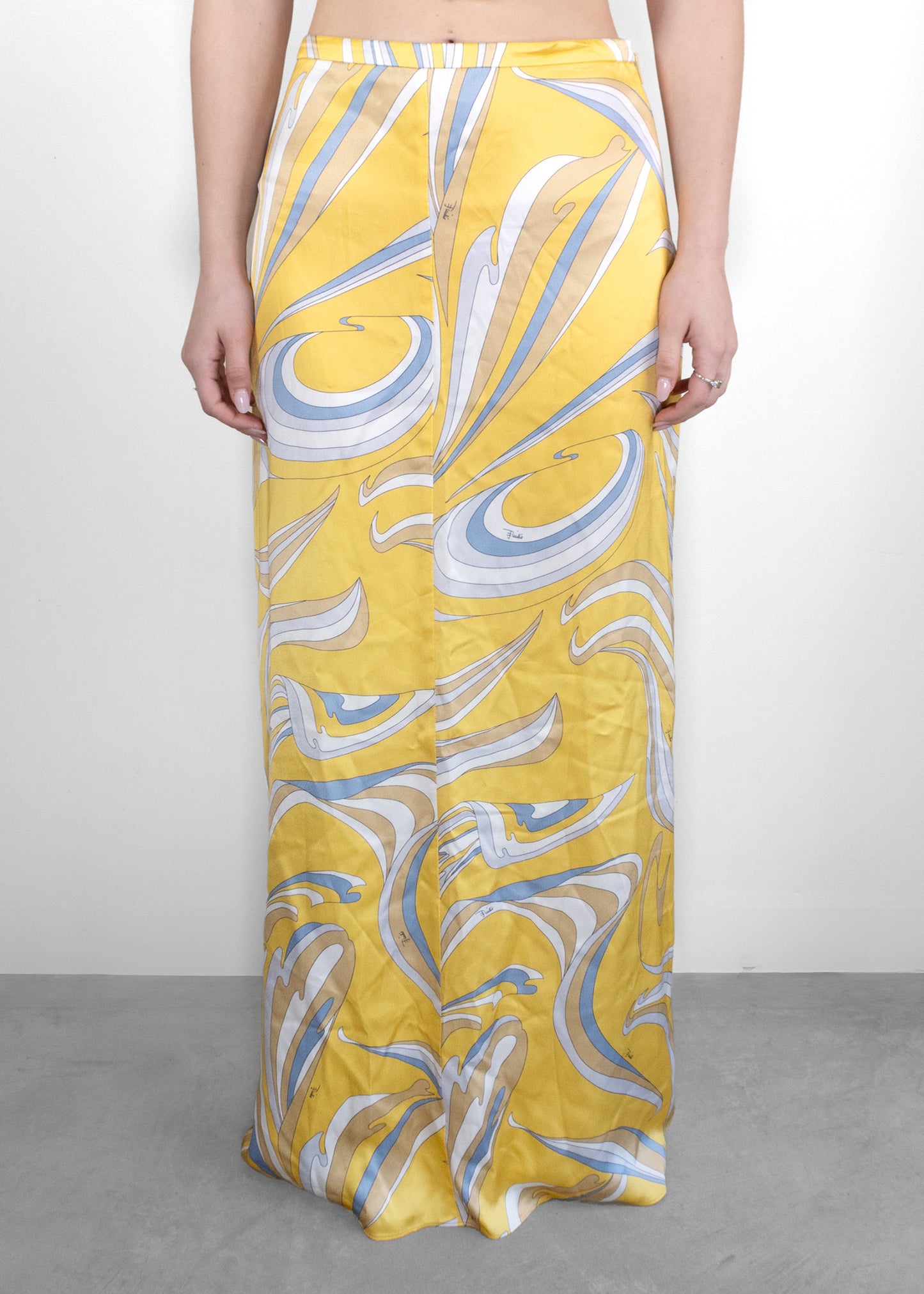 Emilio Pucci Printed Midi Skirt