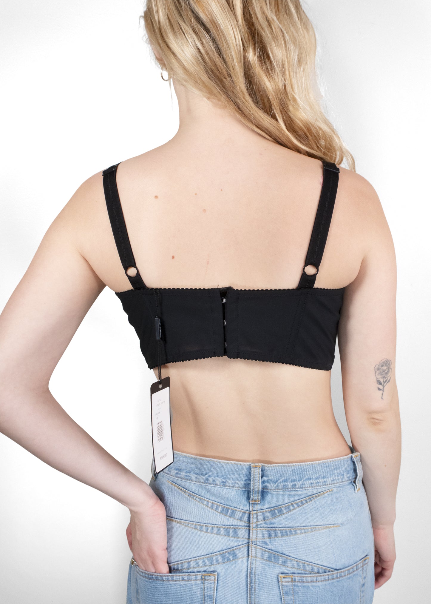 Dolce & Gabbana Satin Balconette Bra with Lace Detailing