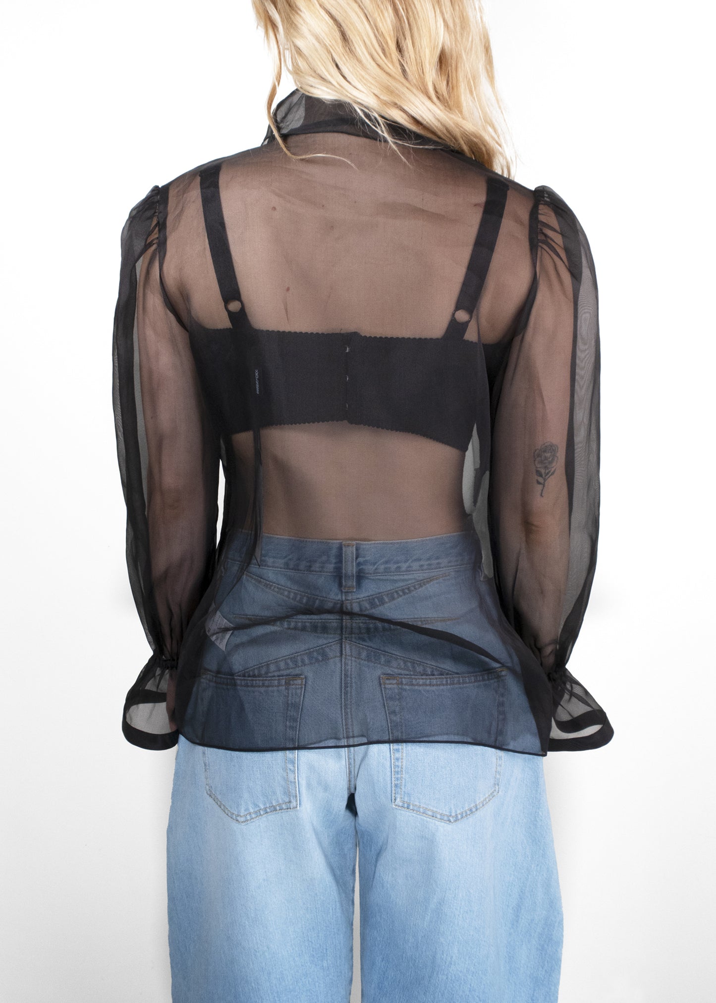 Dolce & Gabbana Lace Collared Top