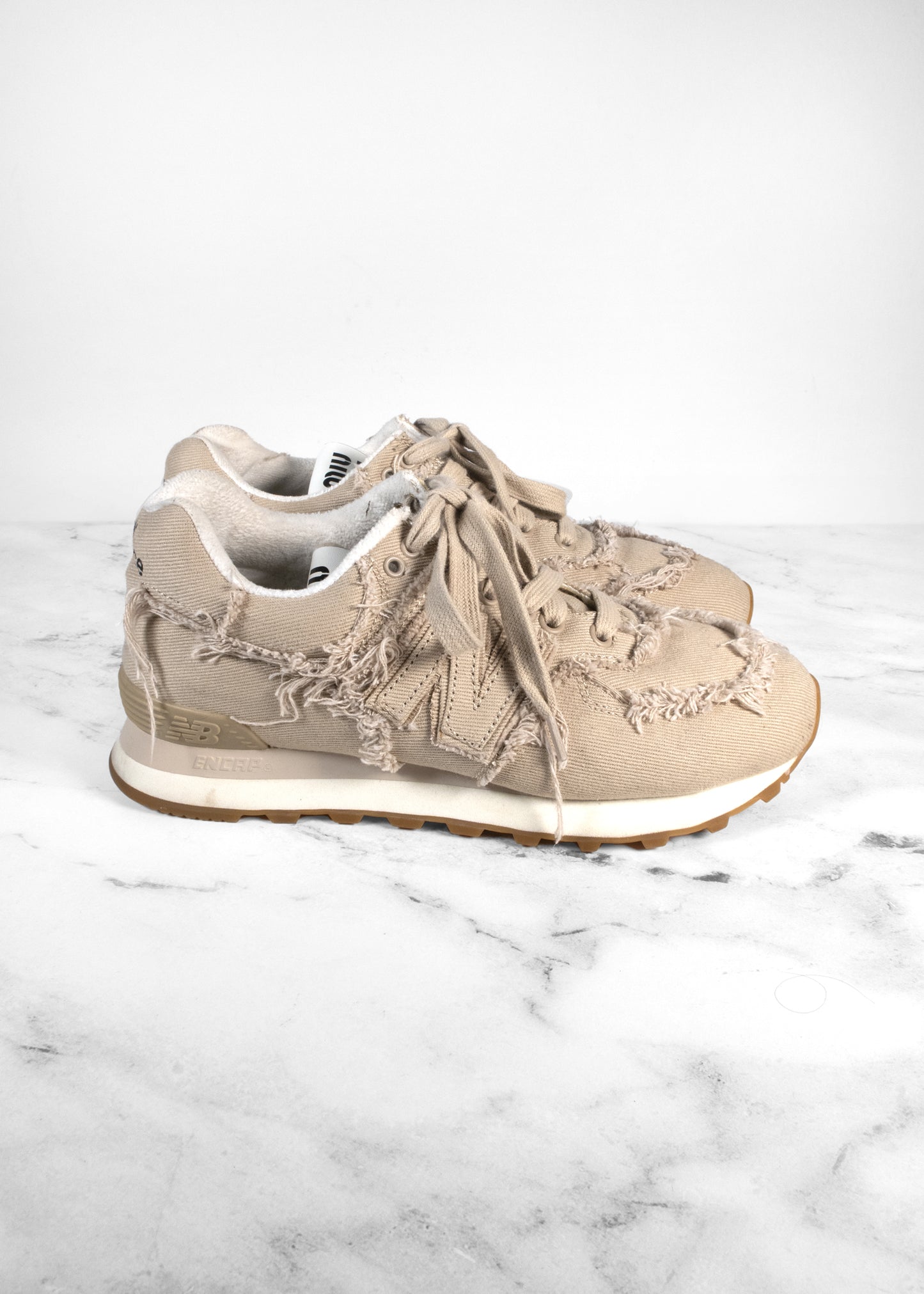 New Balance x Miu Miu 574 Athletic Sneakers