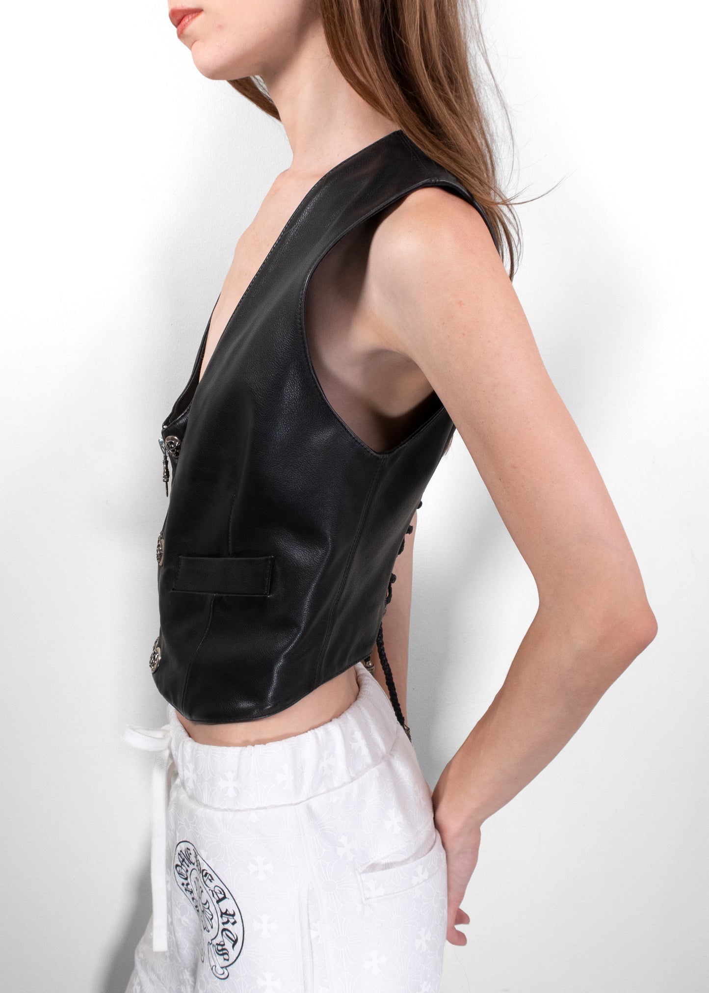 Chrome Hearts Vintage Cross Patch Vest