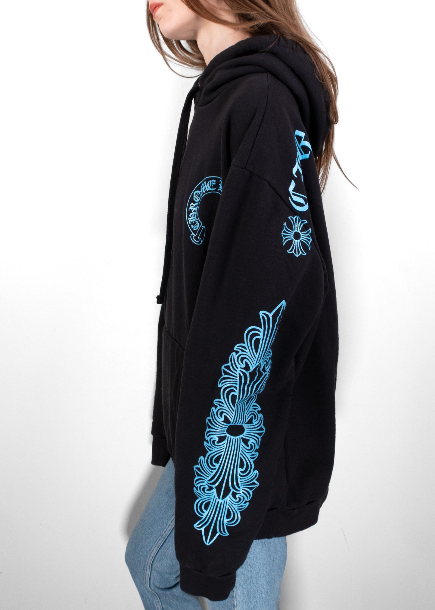 Chrome Hearts Friends & Family Horseshoe Logo Hoodie