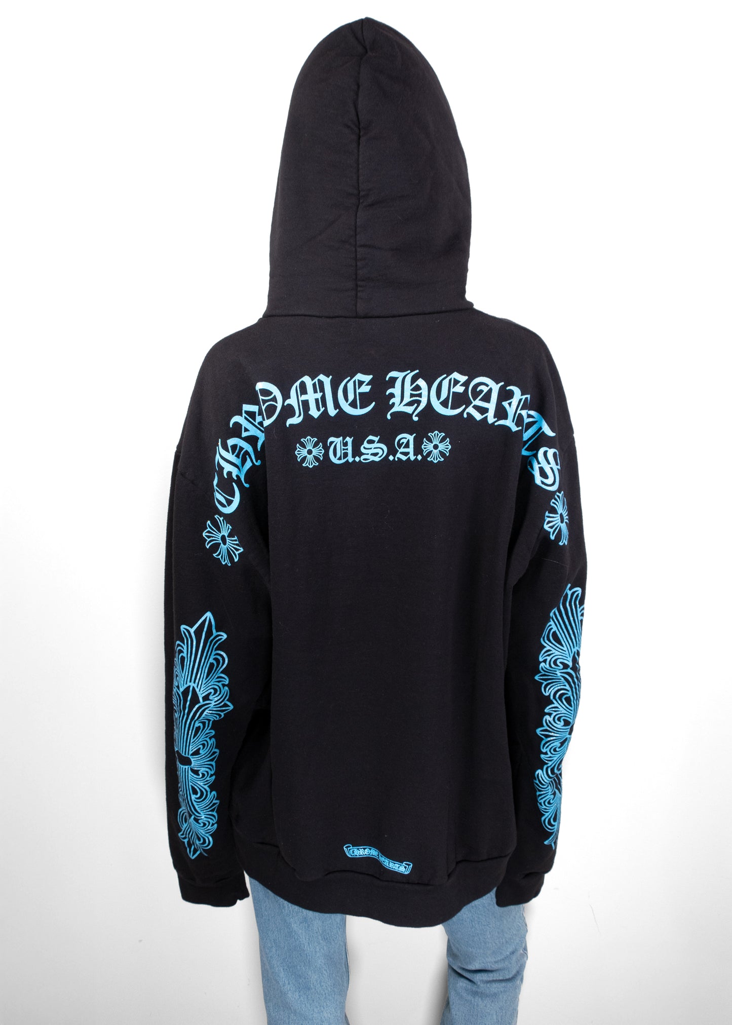 Chrome Hearts Friends & Family Horseshoe Logo Hoodie