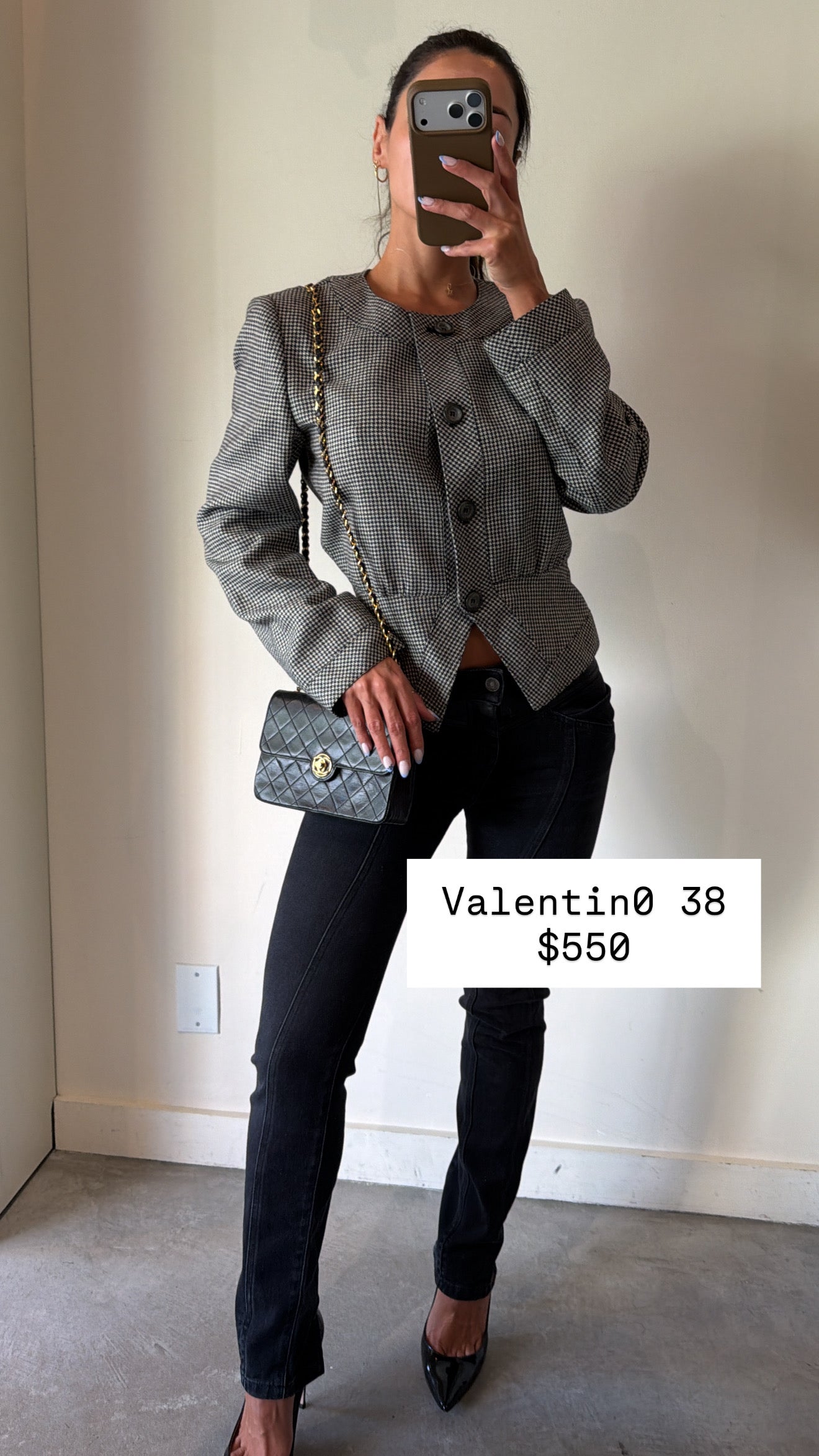 Valentino blazer size 38