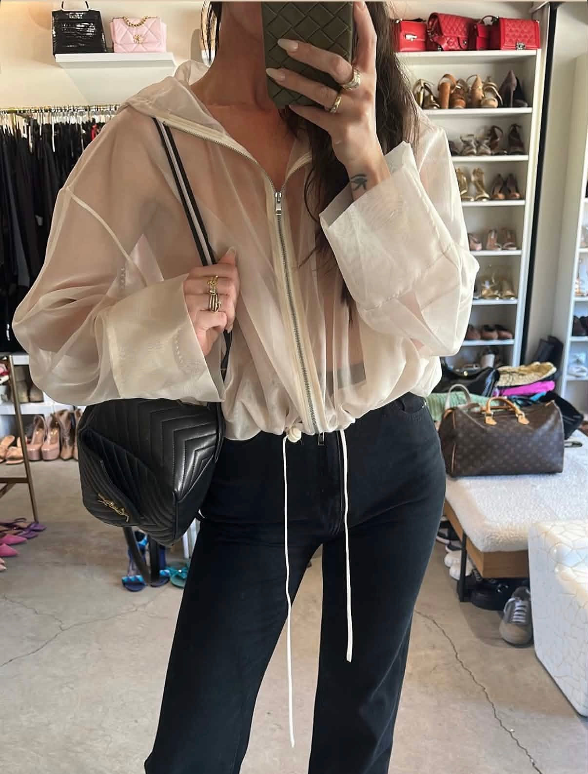 Renggli sheer jacket