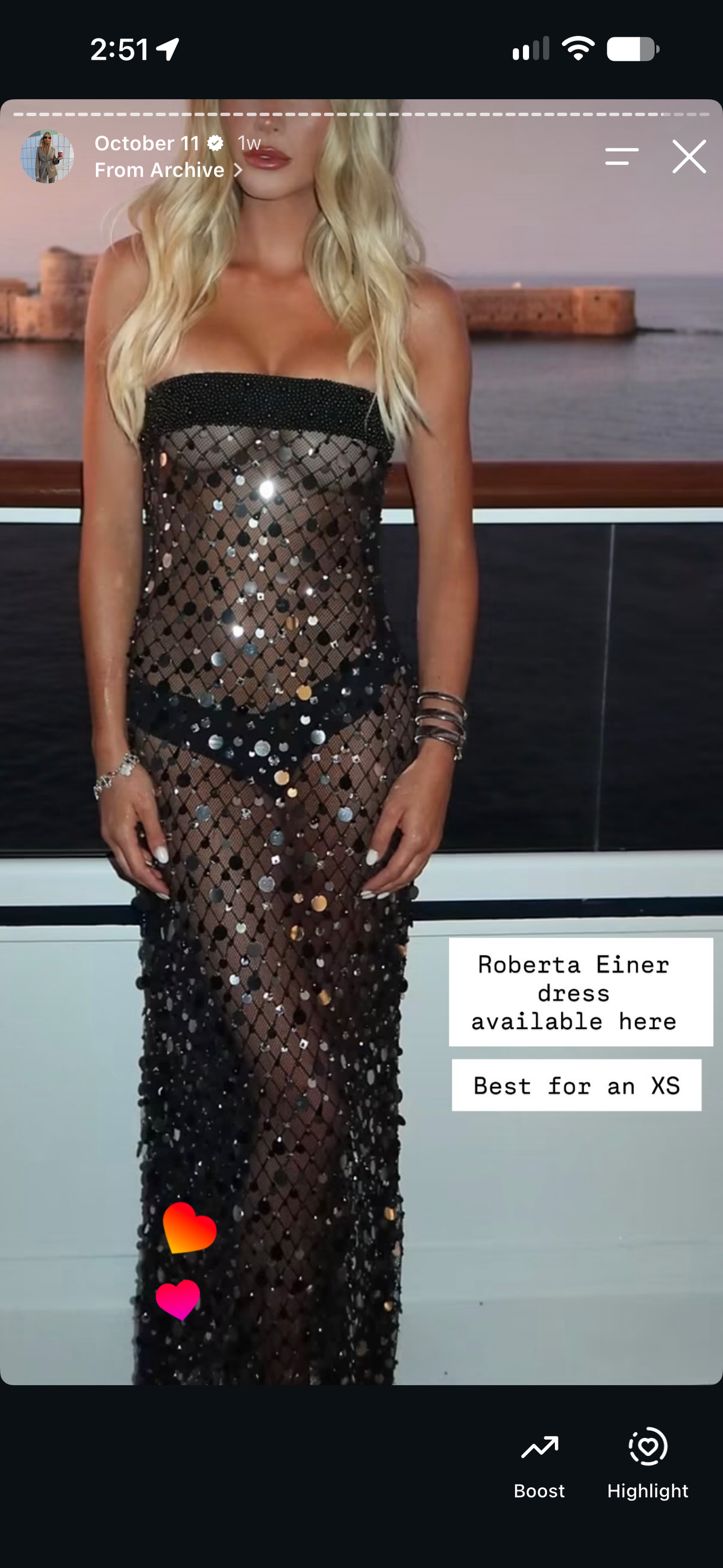 Roberta Einer Black Mesh Maxi Skirt With Beaded Sequins And Pearls Size Xs