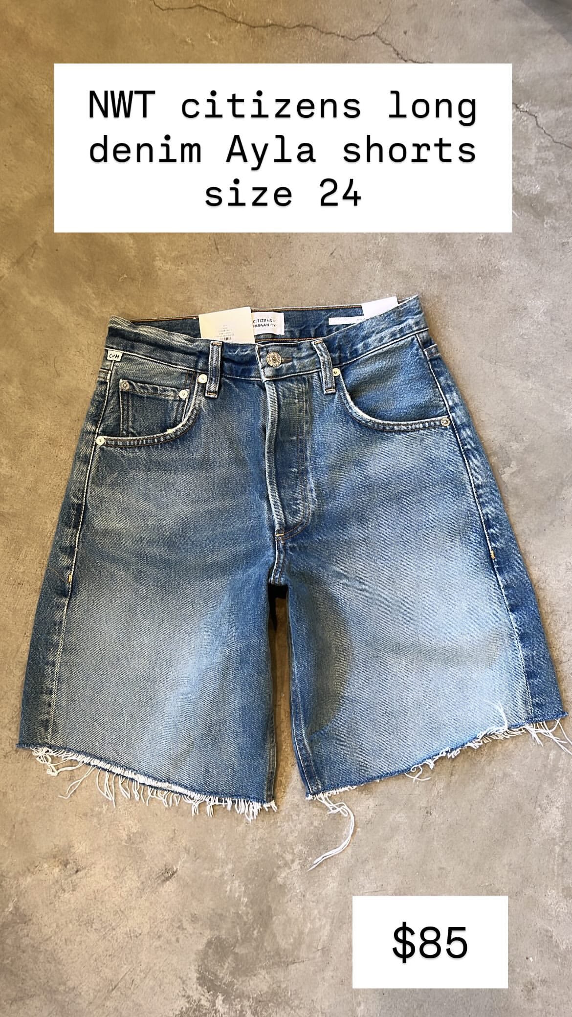 Citizens of humanity denim shorts