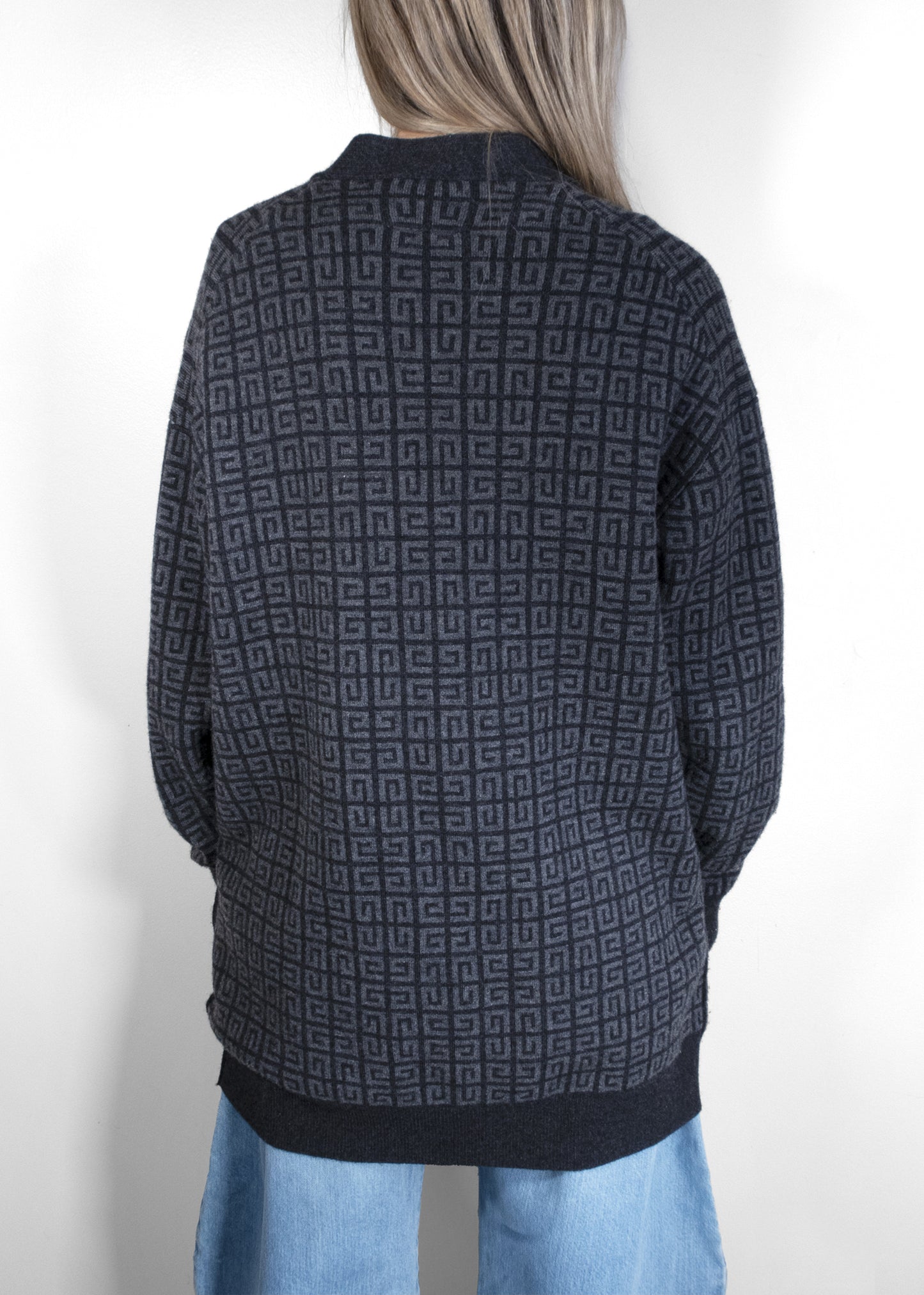 Givenchy 4G Monogram Oversized Cashmere Cardigan