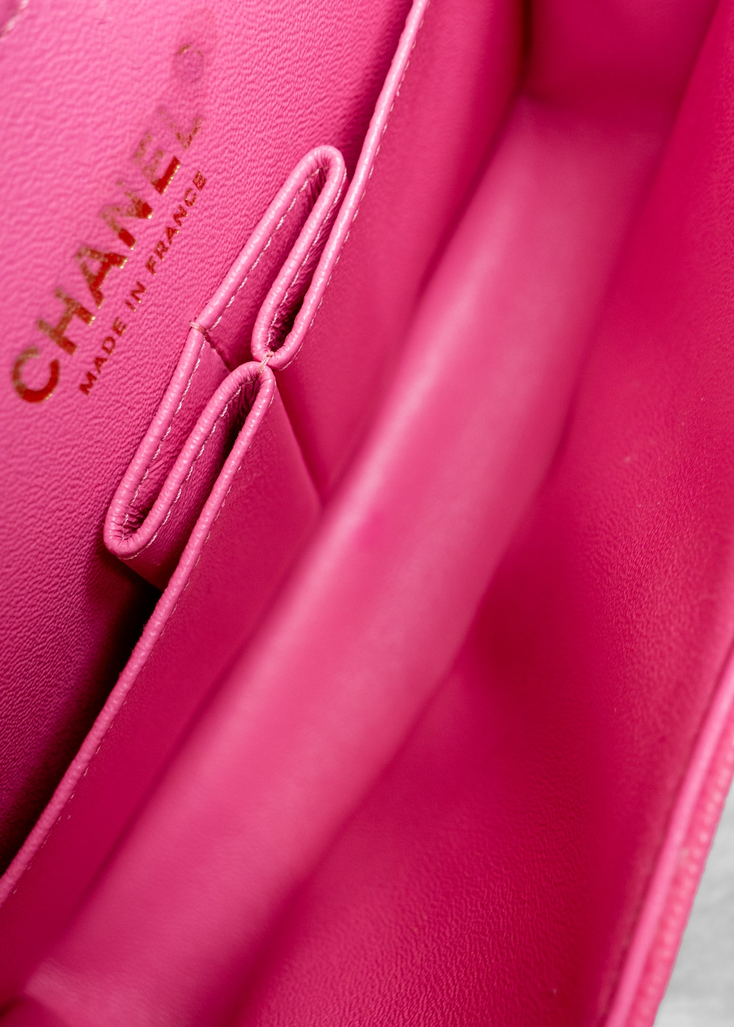 Chanel Pink Small Classic Double Flap Bag