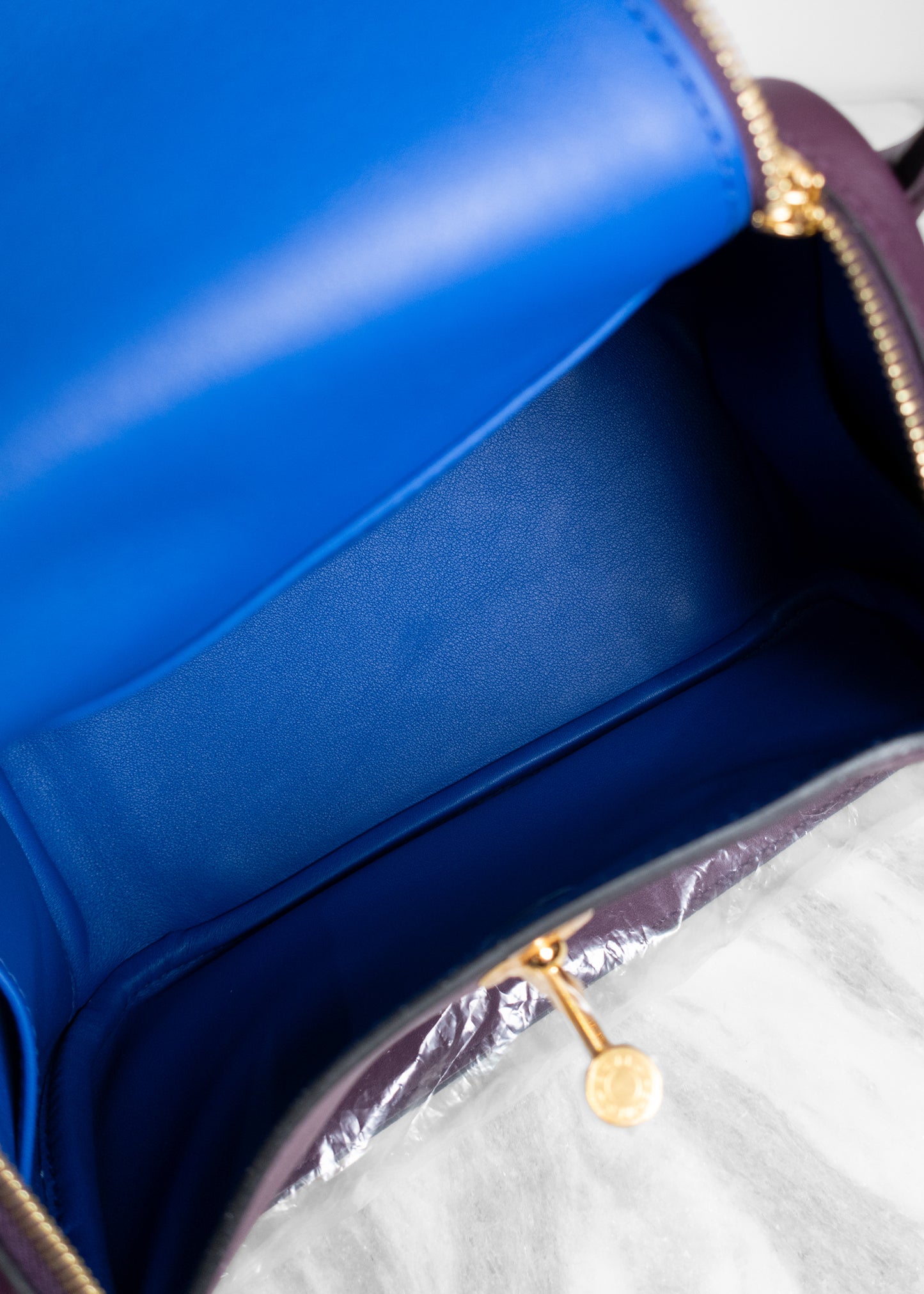 Hermès Taurillon Clemence Mini Lindy Bag