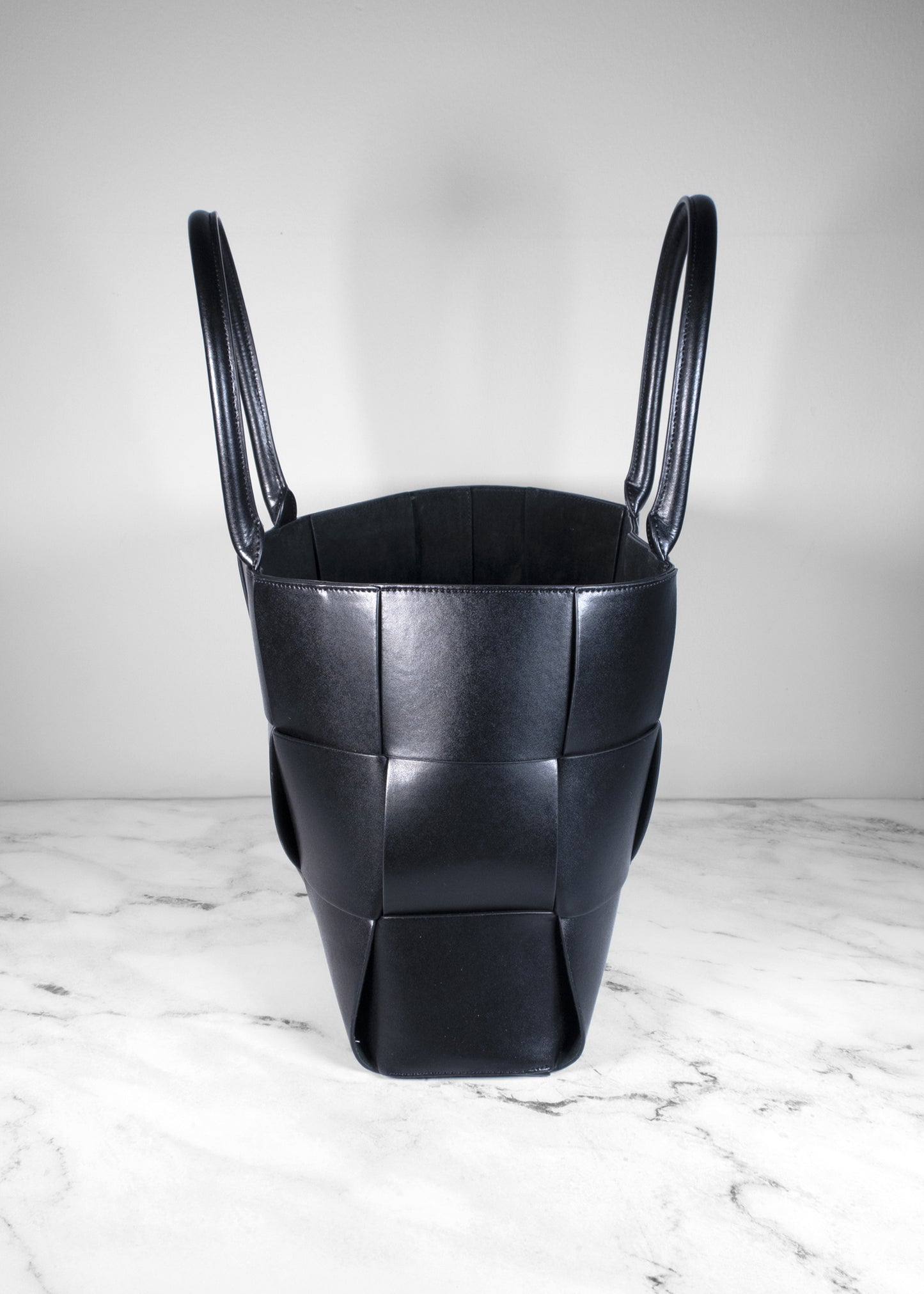 Bottega Veneta Arco Intrecciato Leather Tote Bag