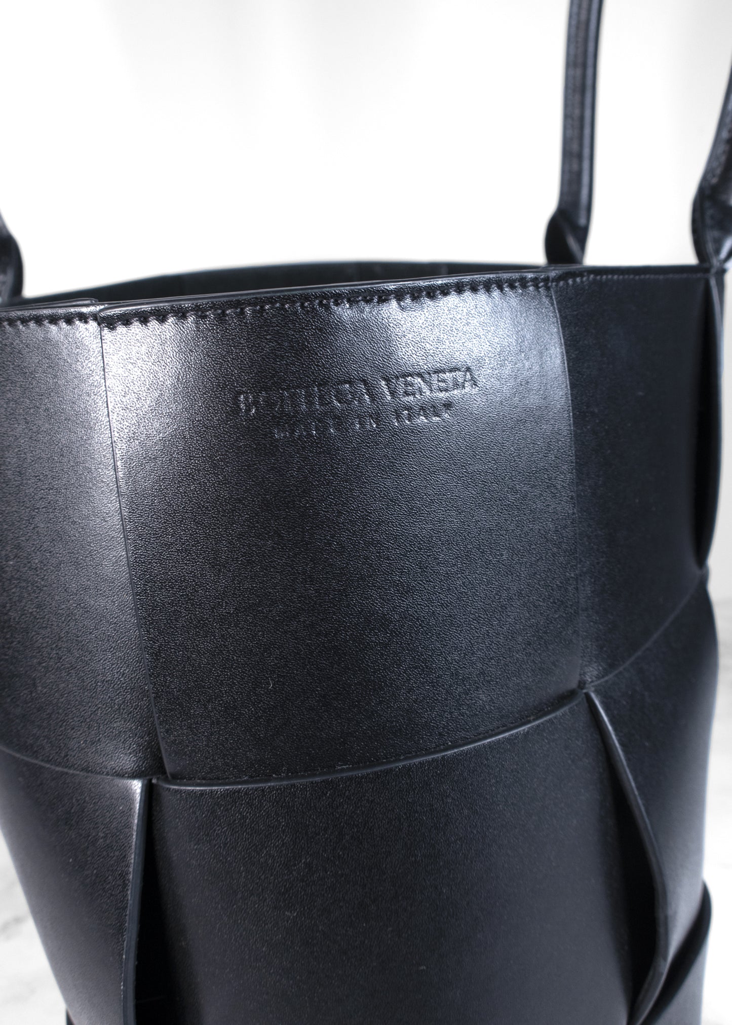 Bottega Veneta Arco Intrecciato Leather Tote Bag
