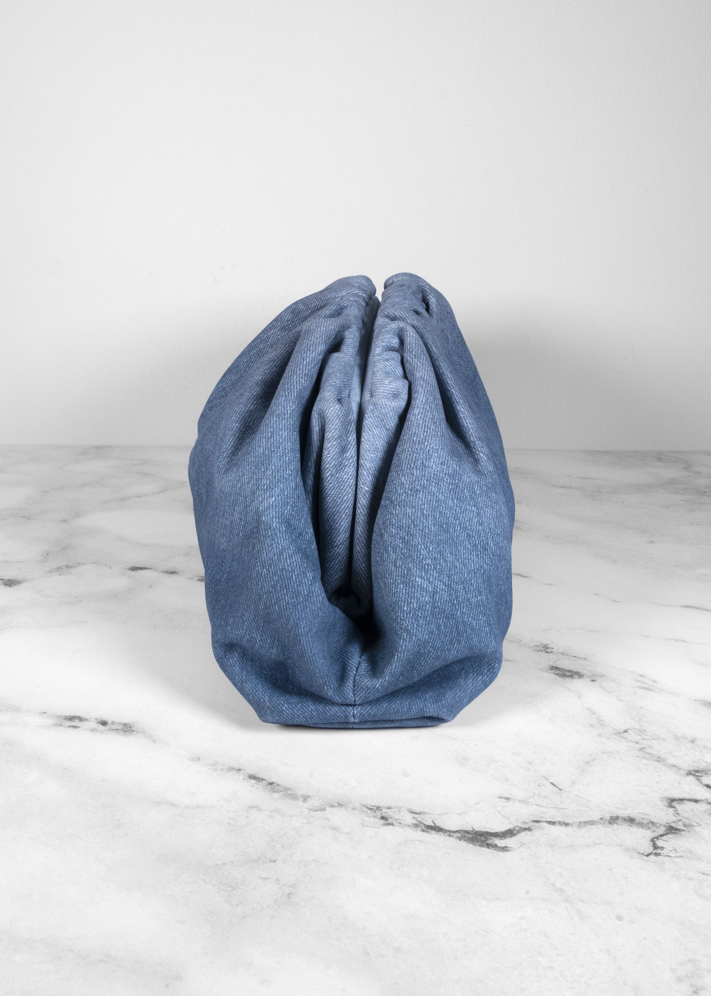 Bottega Veneta Denim Effect Teen Pouch Clutch