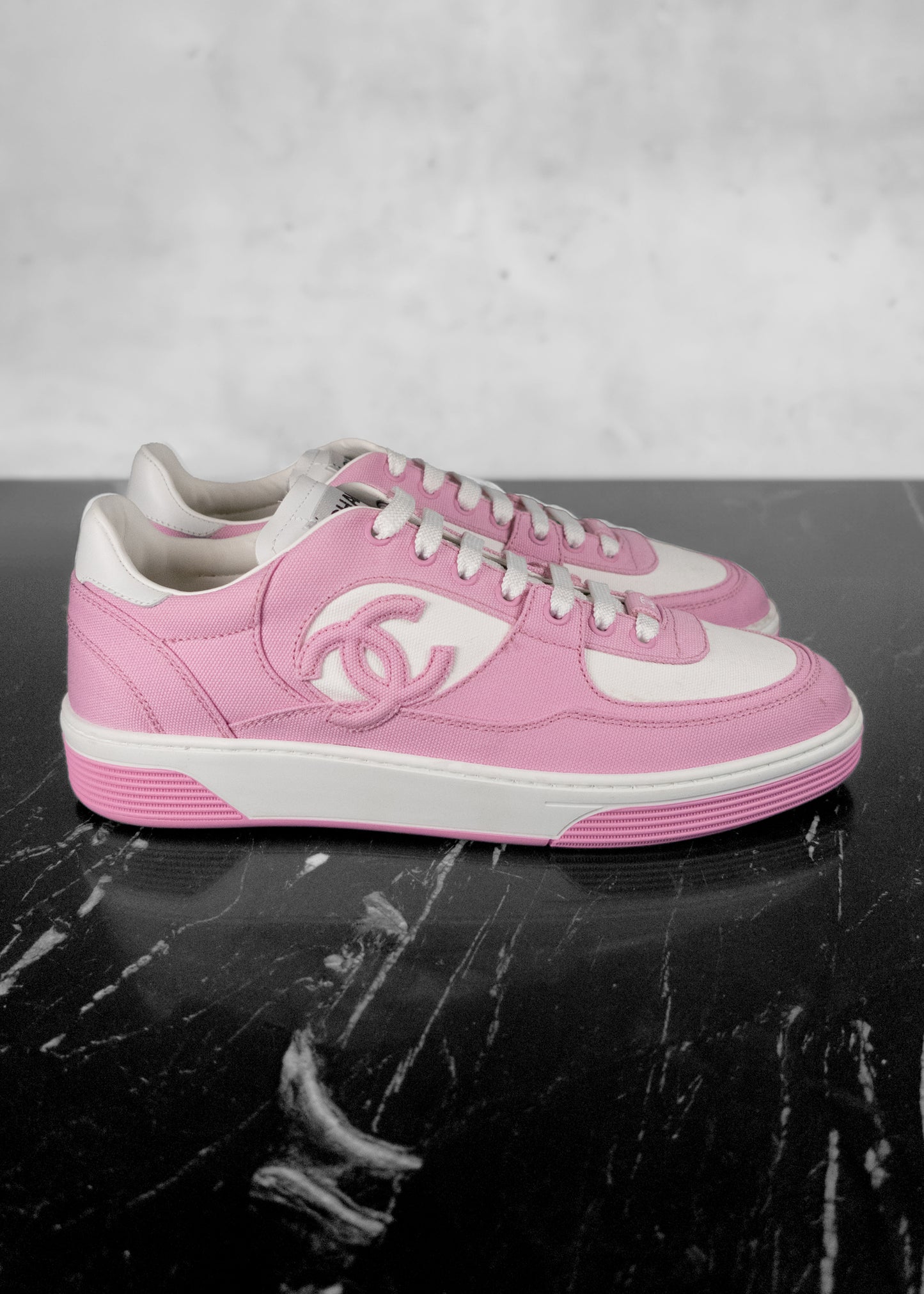 Chanel 2024 Interlocking CC Logo Sneakers