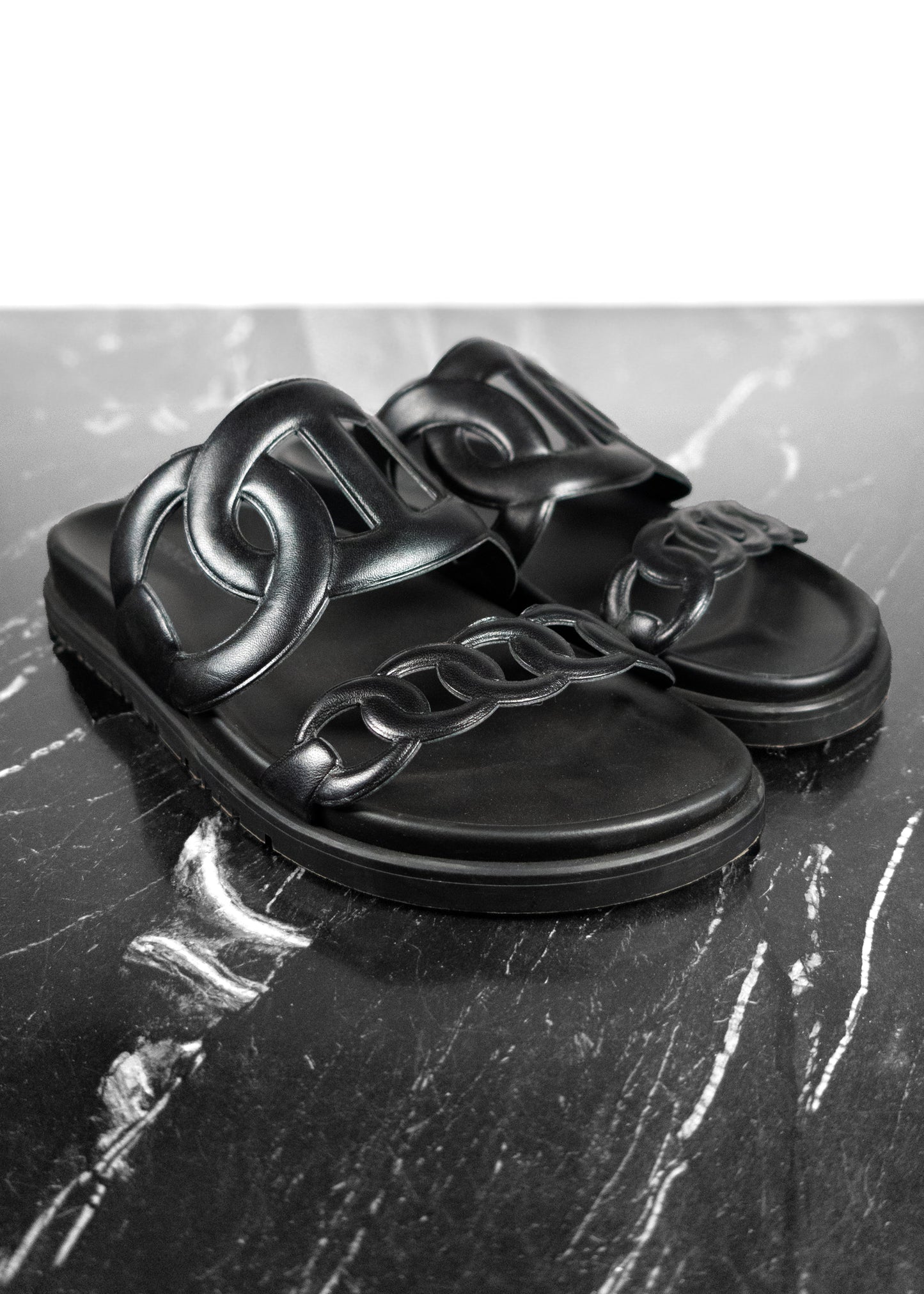 Hermès Nappa Extra Sandals
