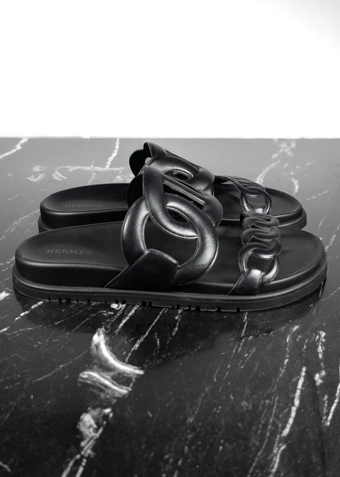 Hermès Nappa Extra Sandals