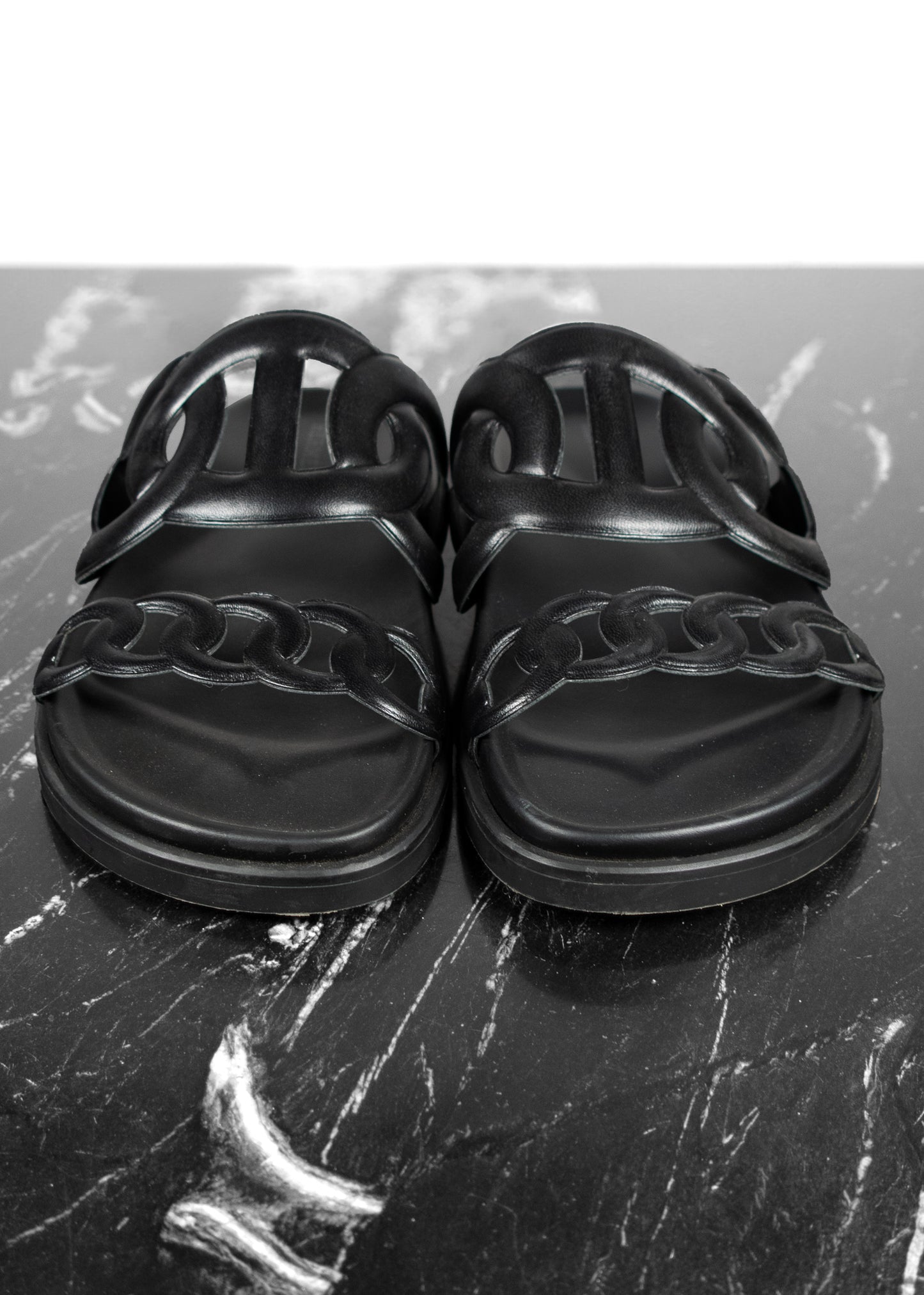 Hermès Nappa Extra Sandals