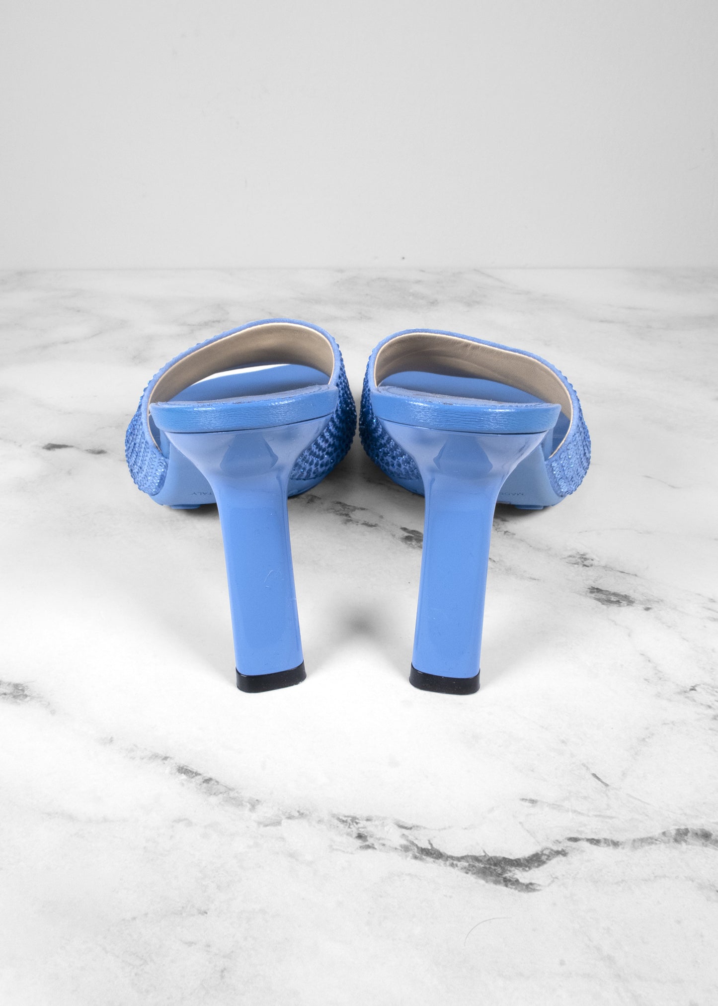 Loewe Swarovski crystal Mules