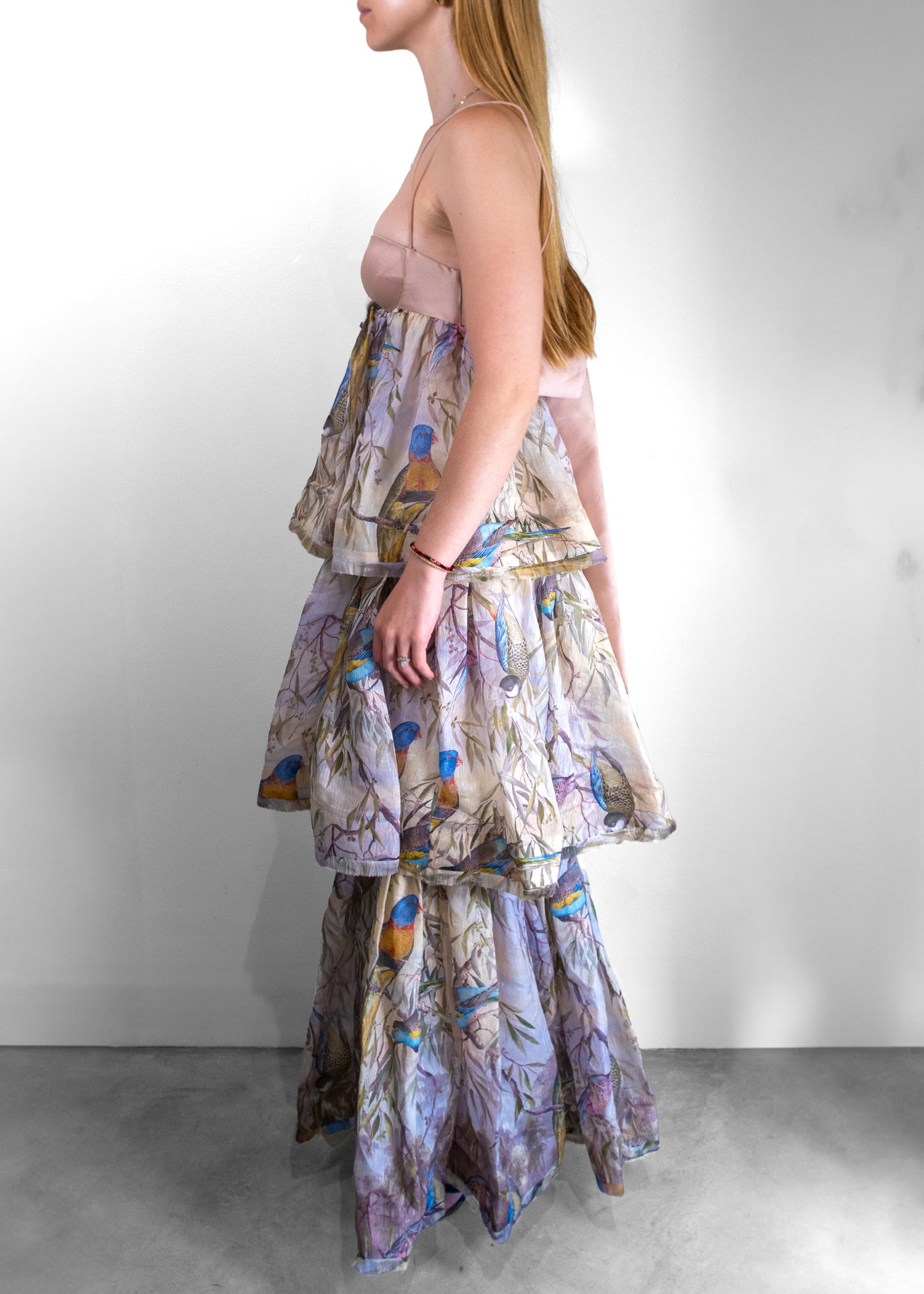 Zimmermann Floral Print Long Dress