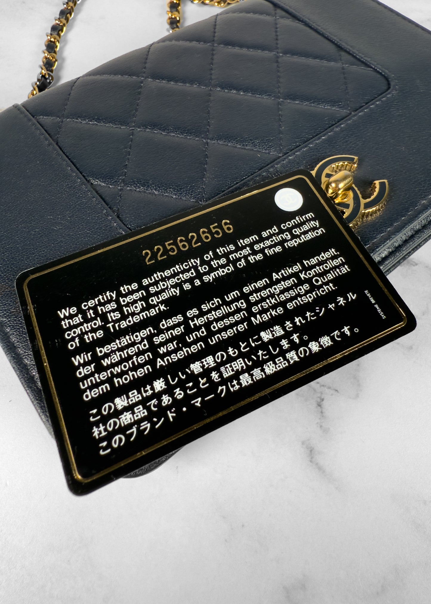 Chanel Mademoiselle Vintage Wallet On Chain
