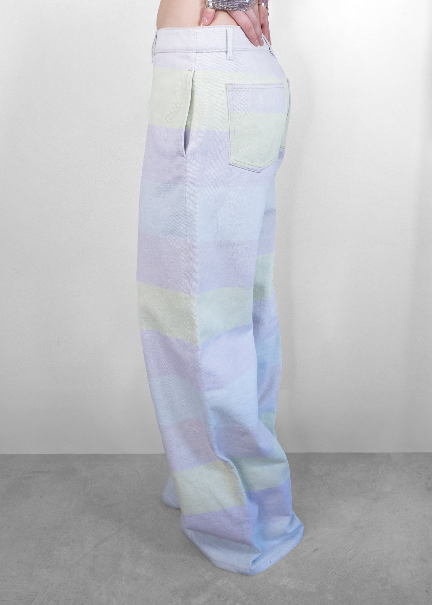 Chanel Coco Beach Striped Jeans