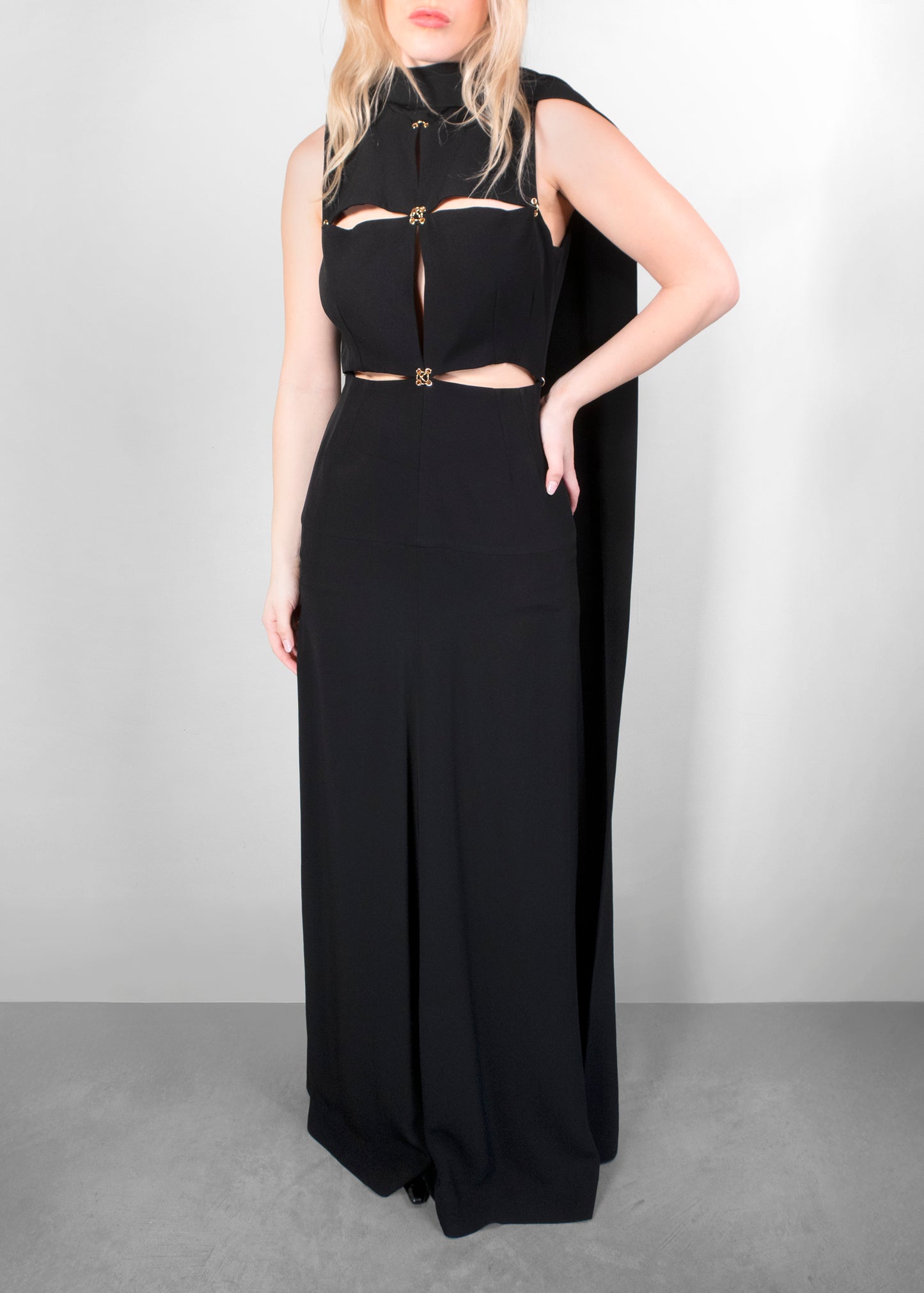 Rabanne Cut-Out Maxi Dress