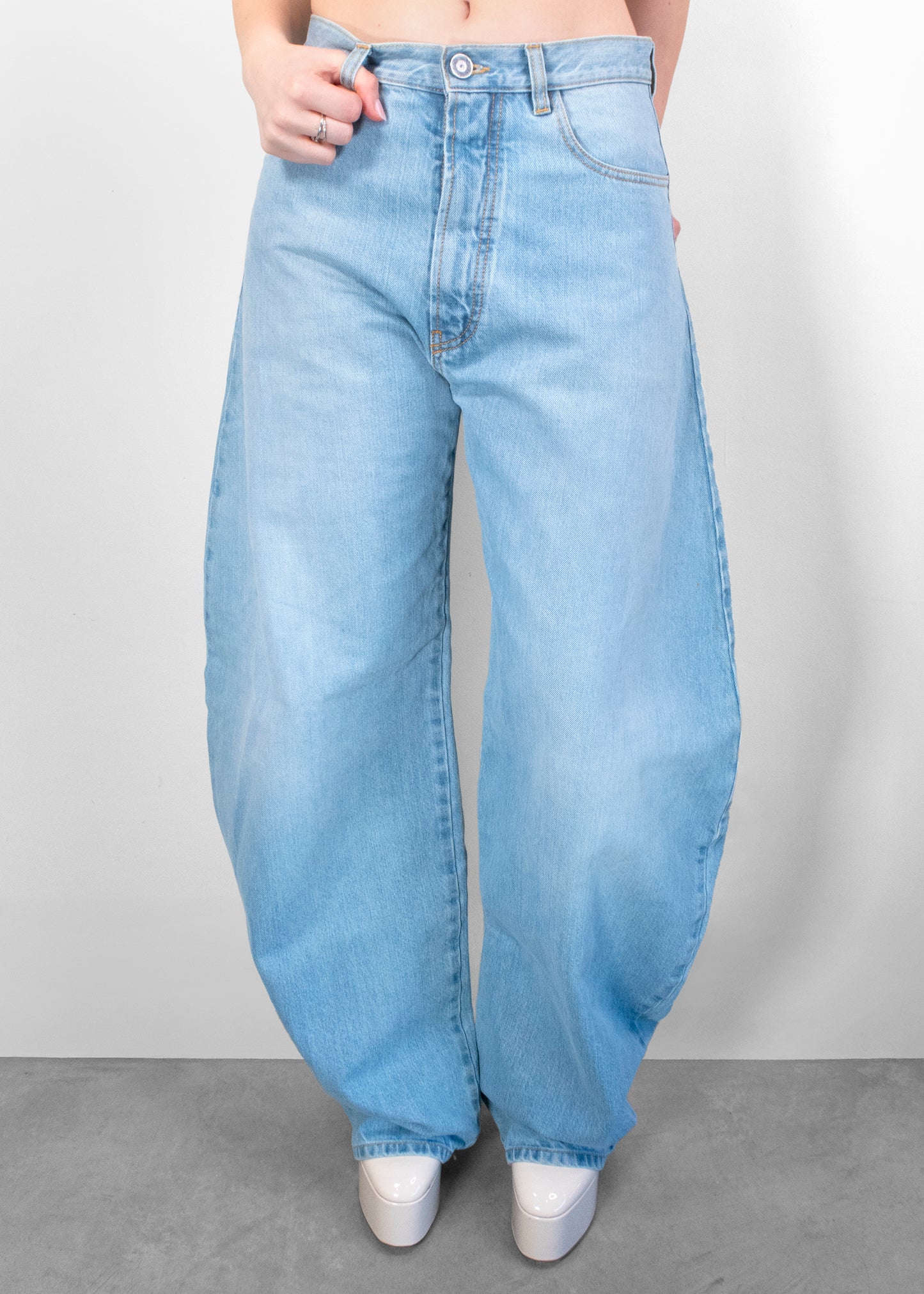 Alaïa Barrel Jeans