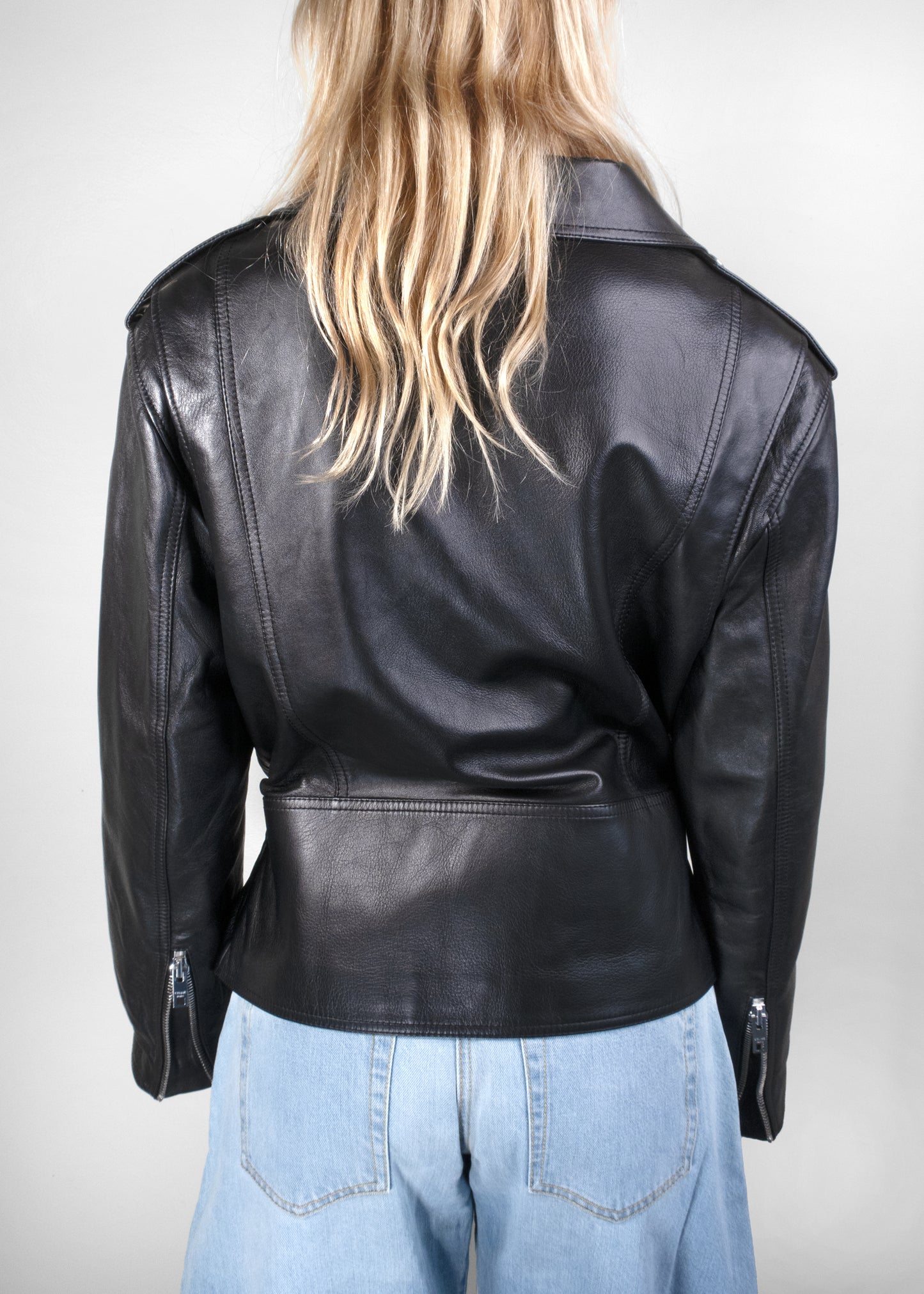 Celine Calfskin Classic Biker Jacket