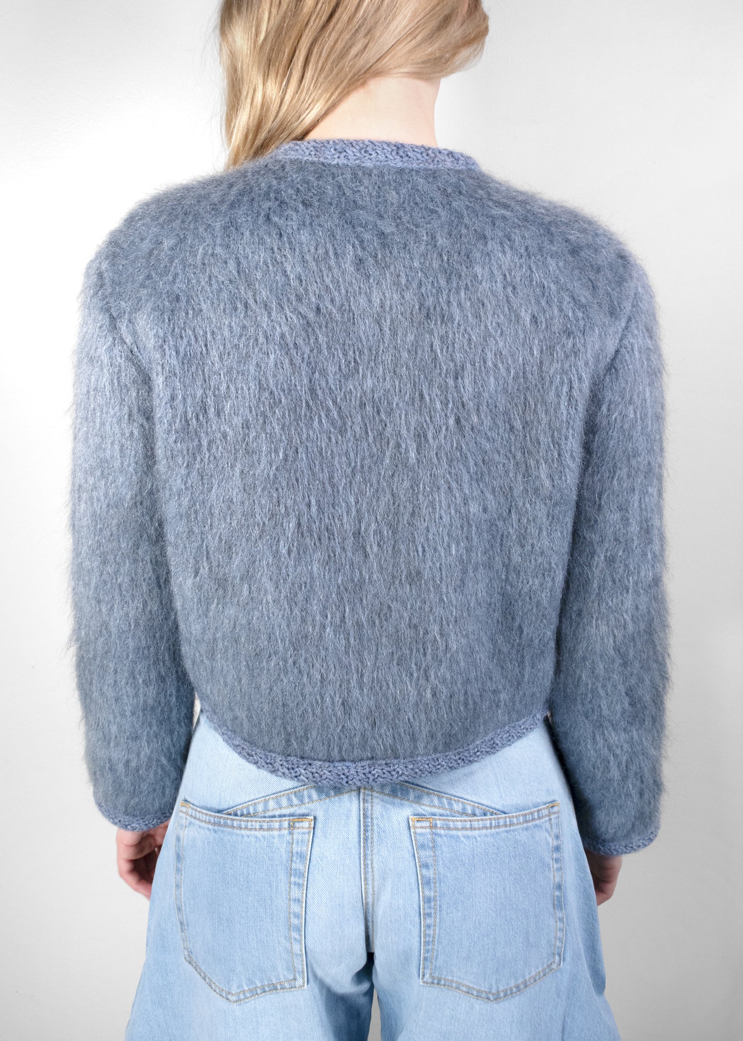Celine Cardigan in Brushed Mohair