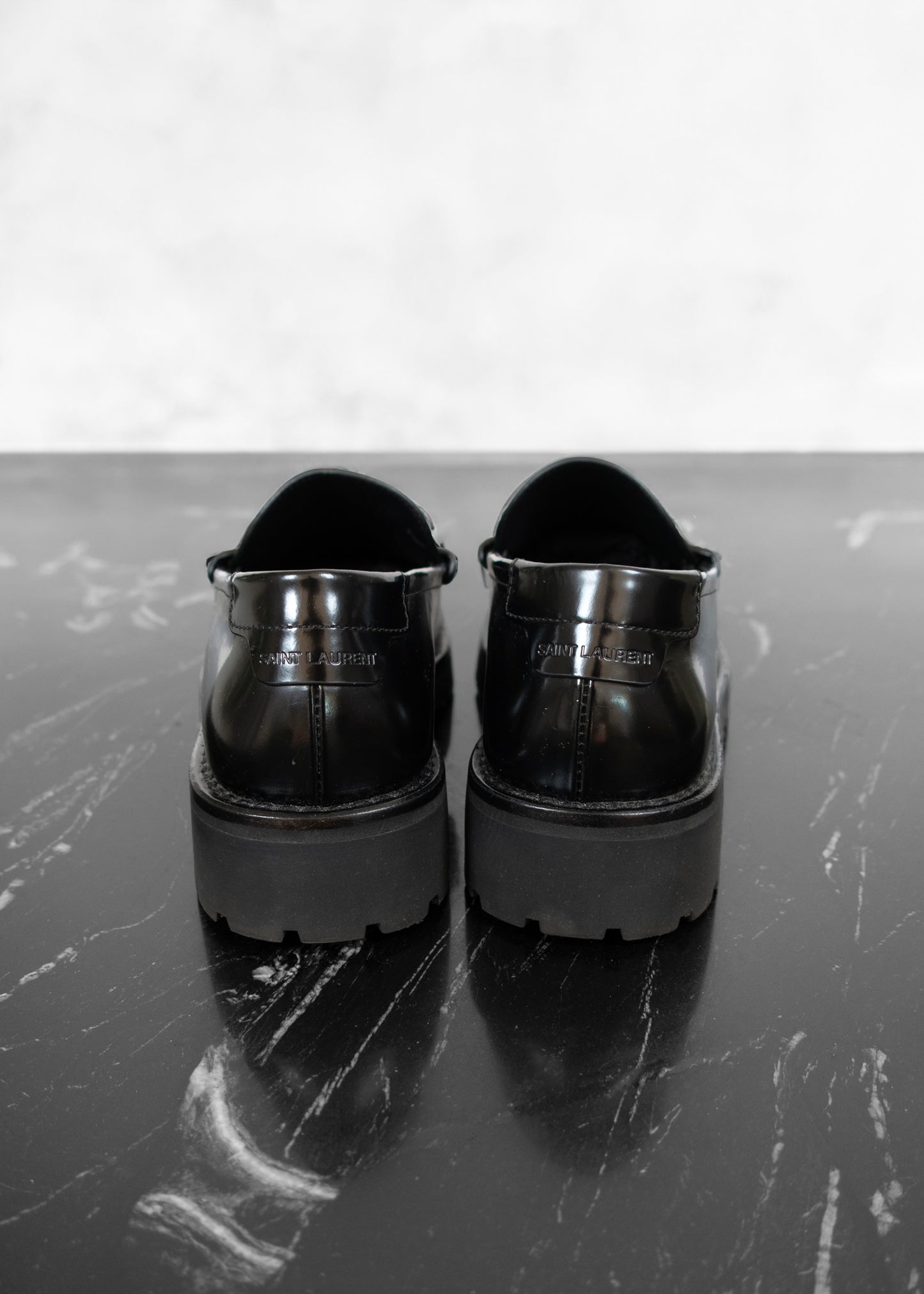 Saint Laurent Le Loafer Chunky Penny Loafers