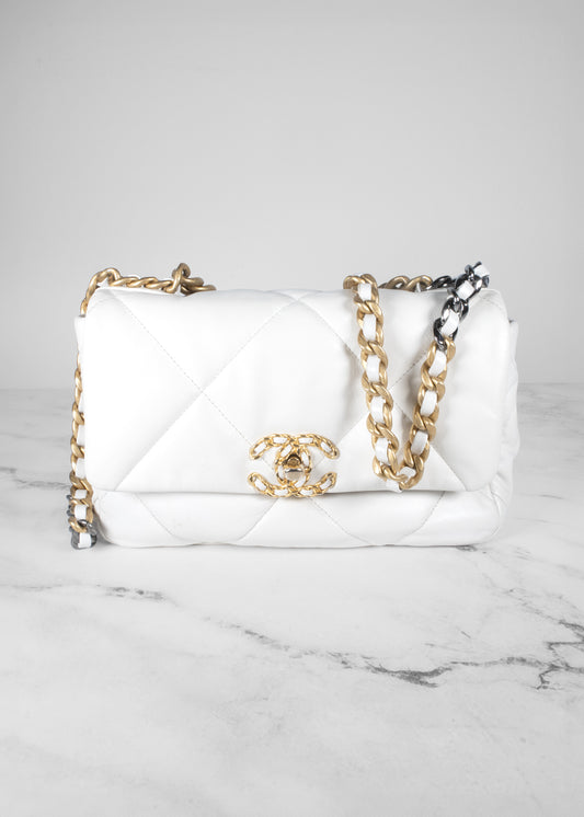 Chanel Quilted Caviar Chain Shoulder Bag