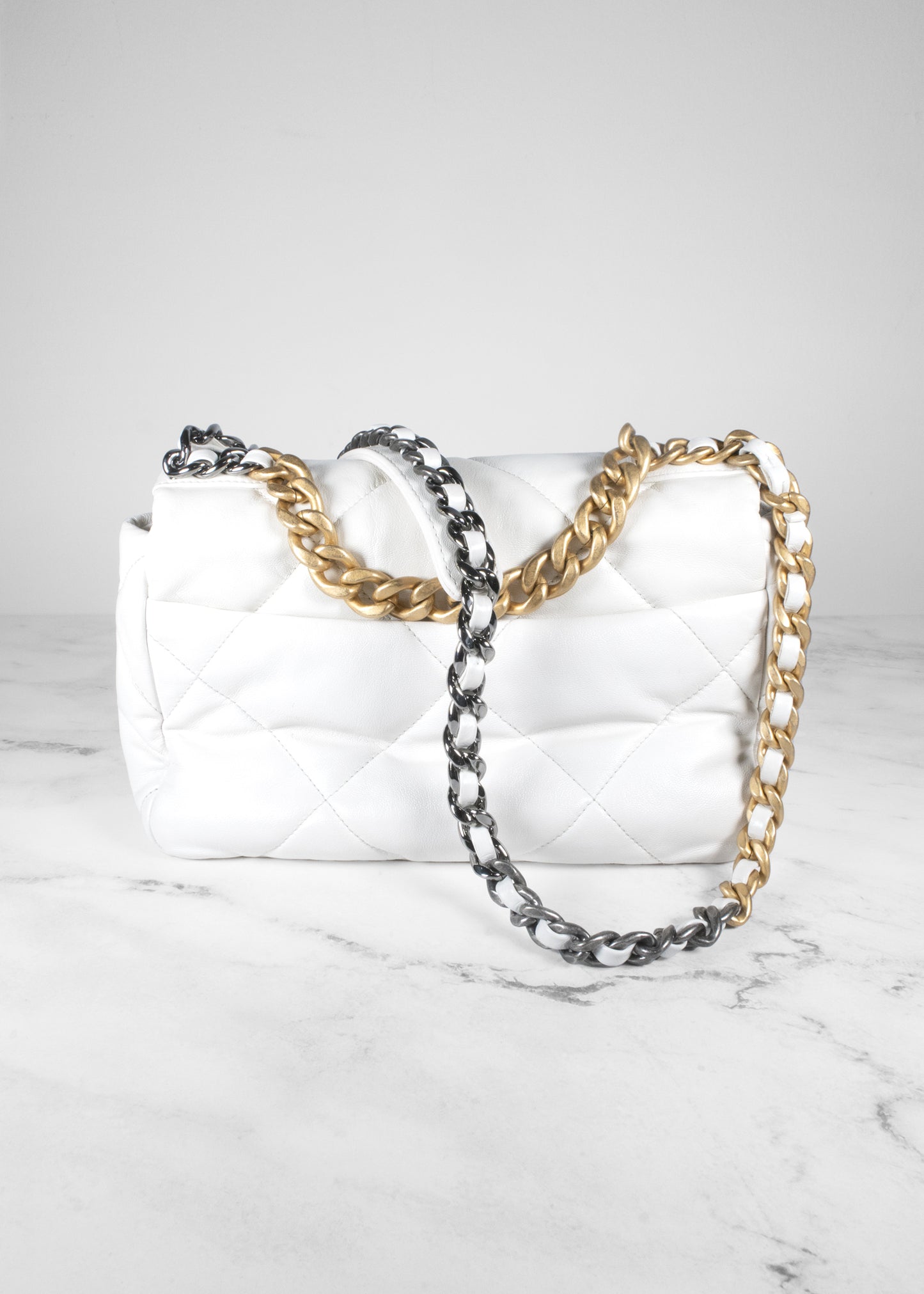 Chanel Quilted Caviar Chain Shoulder Bag