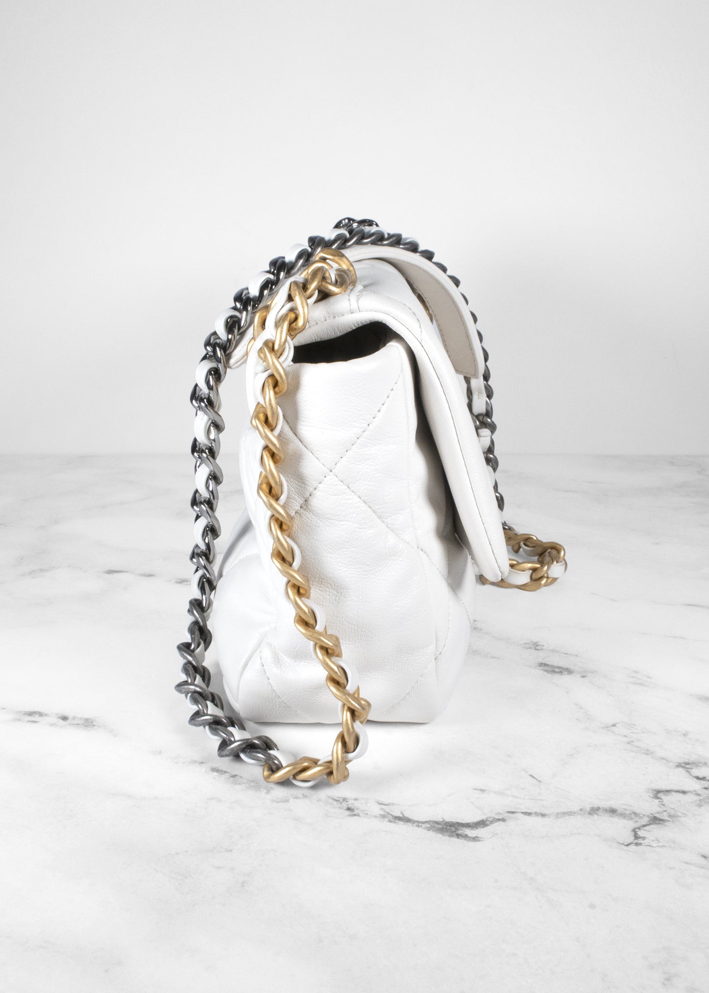Chanel Quilted Caviar Chain Shoulder Bag