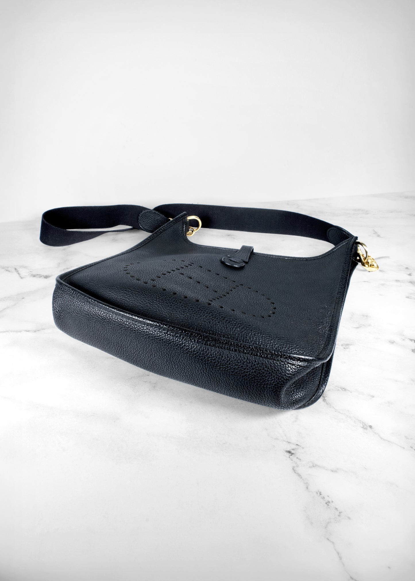 Hermès 1990 Evelyne PM Shoulder Bag