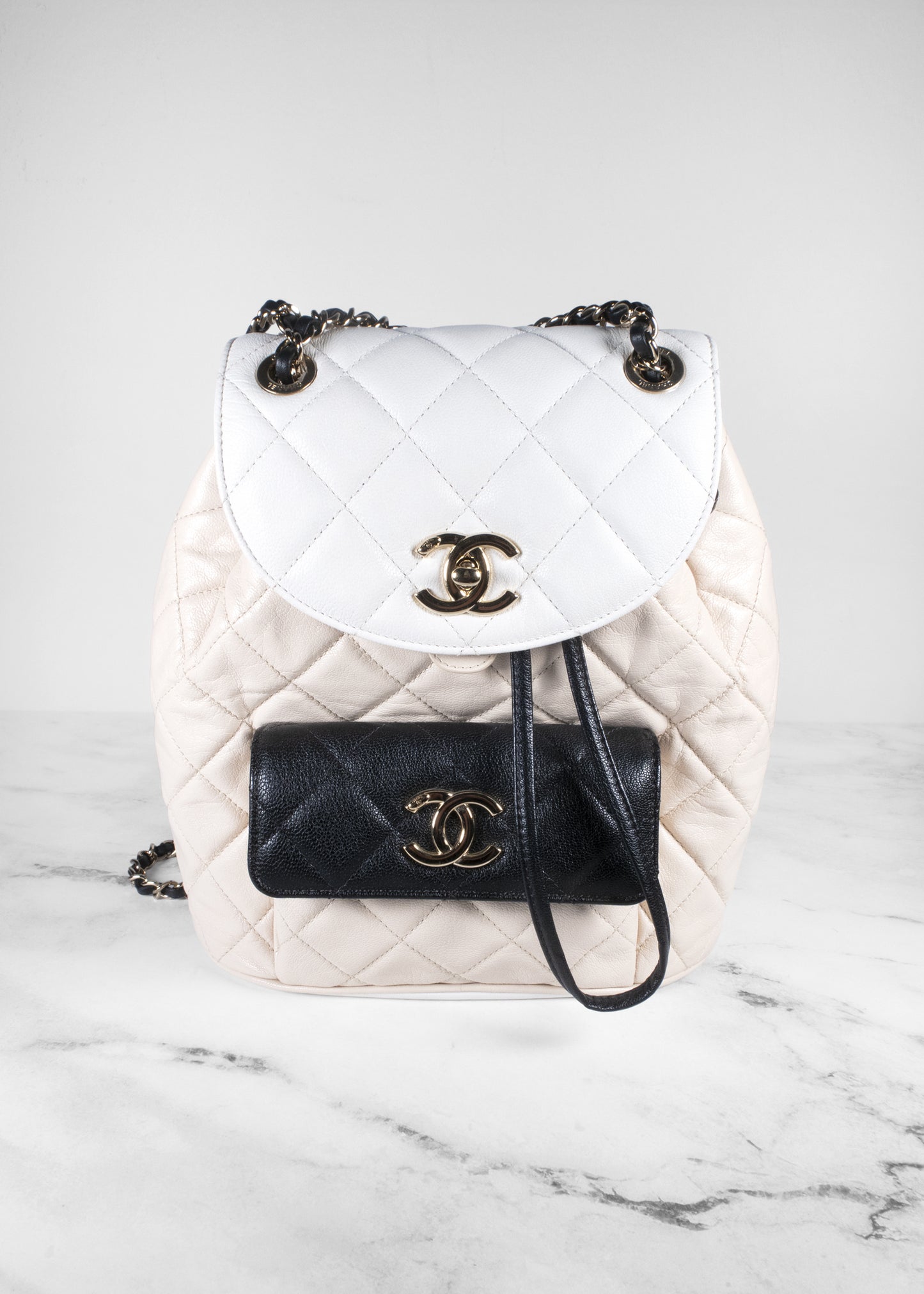 Chanel Tricolour Medium Duma Backpack