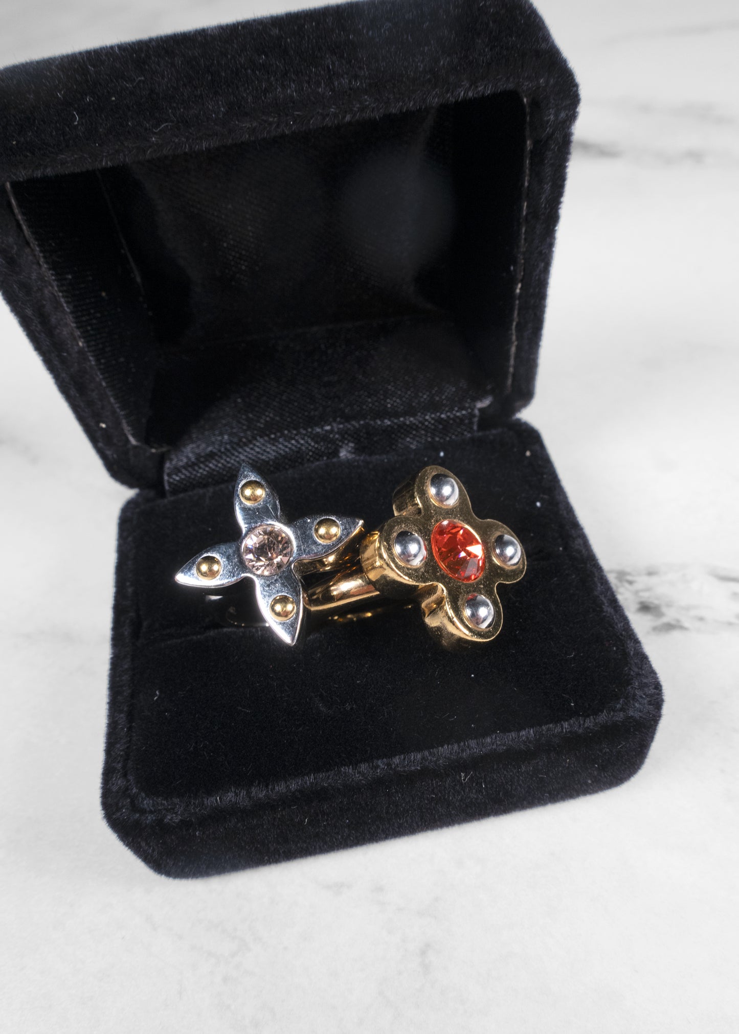 Louis Vuitton Love Letter Timeless Set Of Two Rings