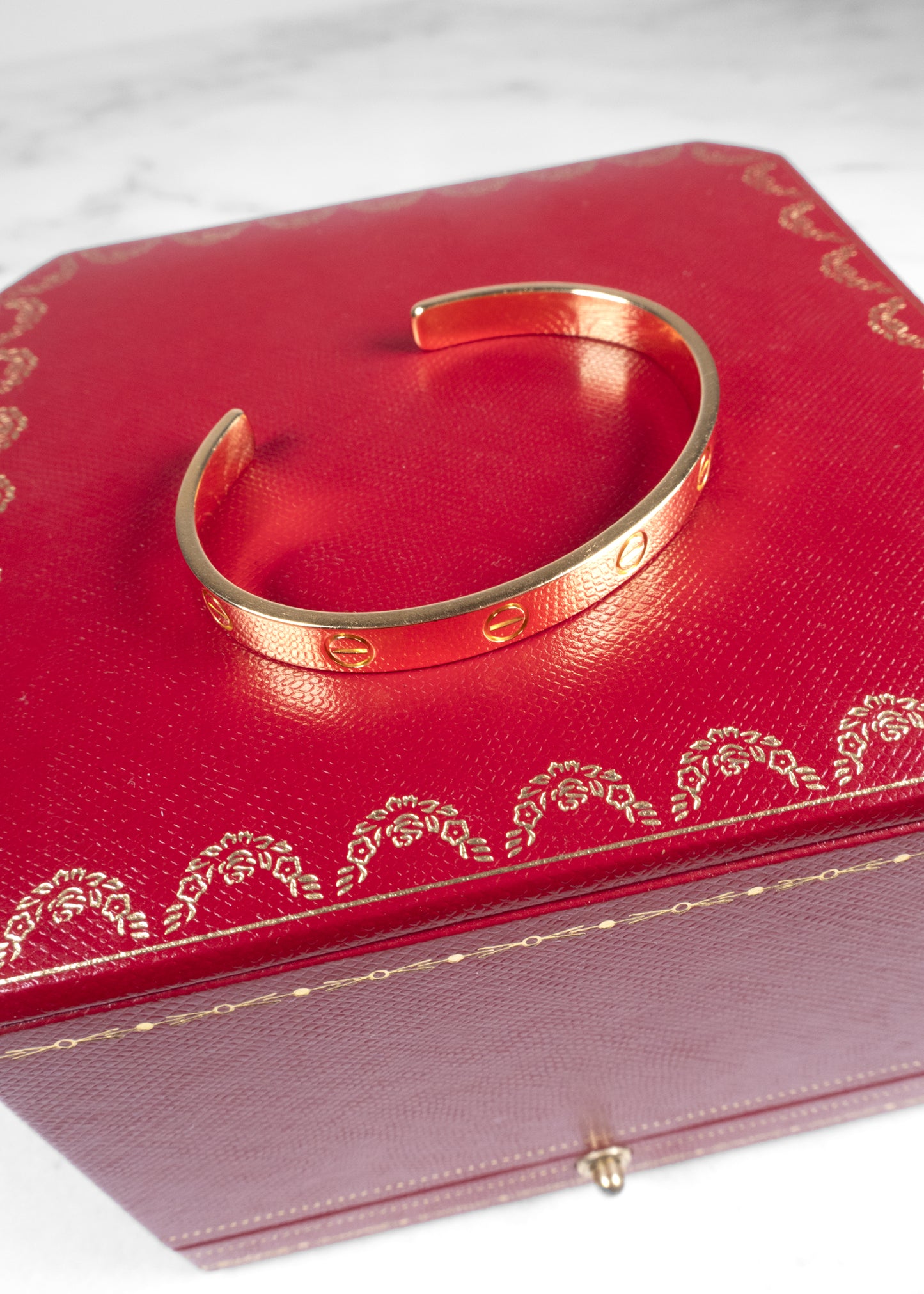 Cartier Love Yellow Gold Cuff Bracelet