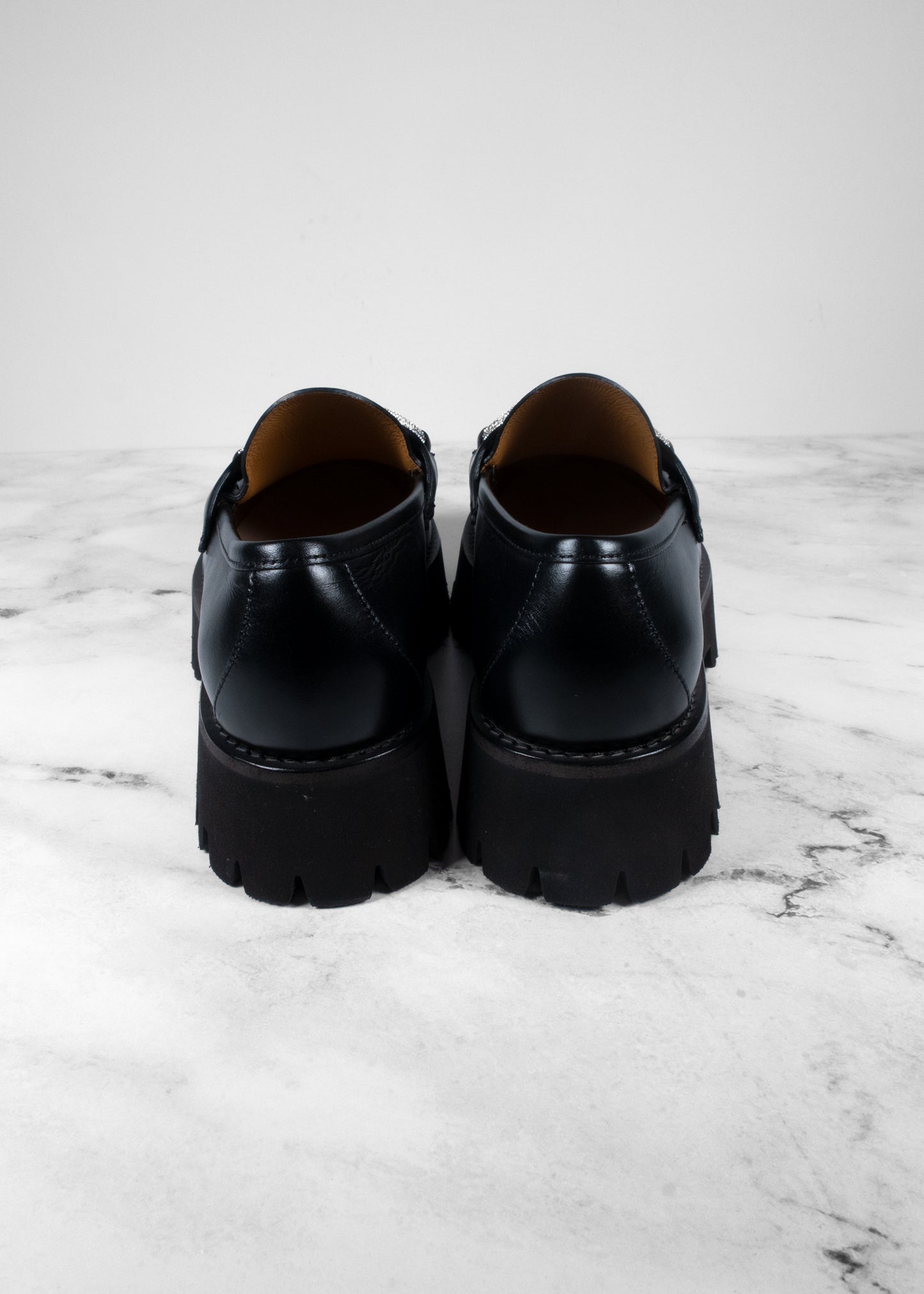 Gucci Loafer with Crystal Horsebit