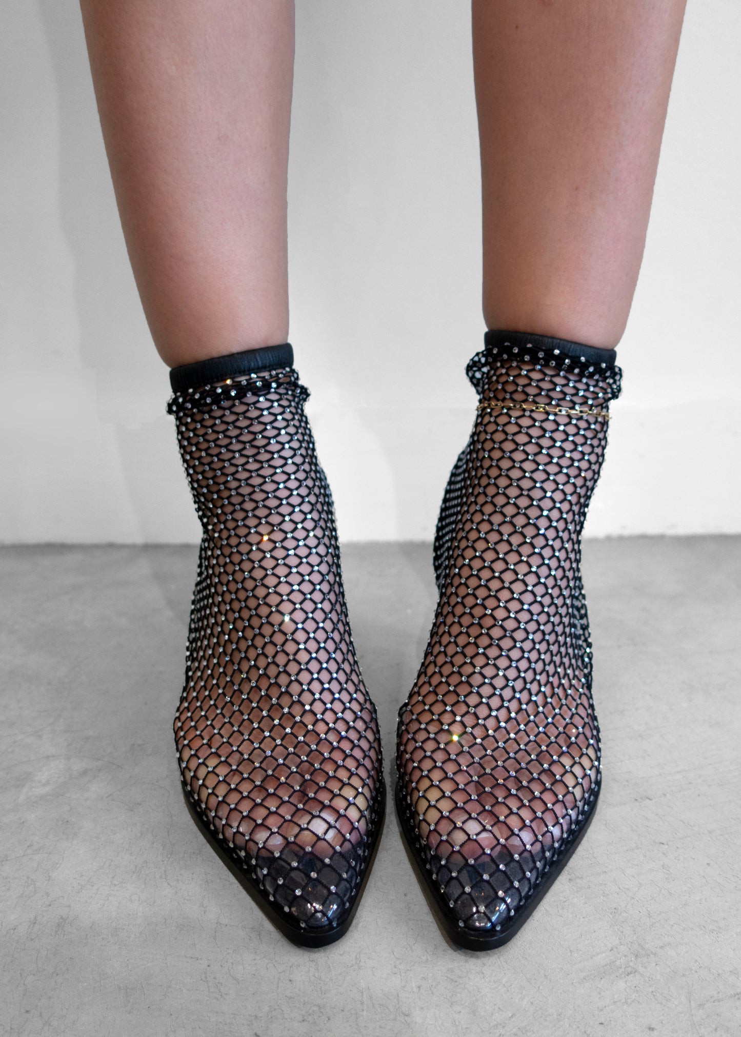 Tamara Mellon Mesh Bootie