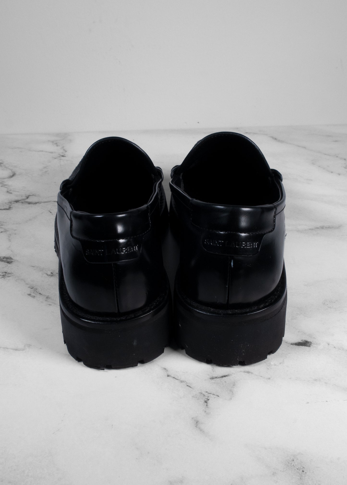 Saint Laurent Le Loafer Monogram Penny Loafer