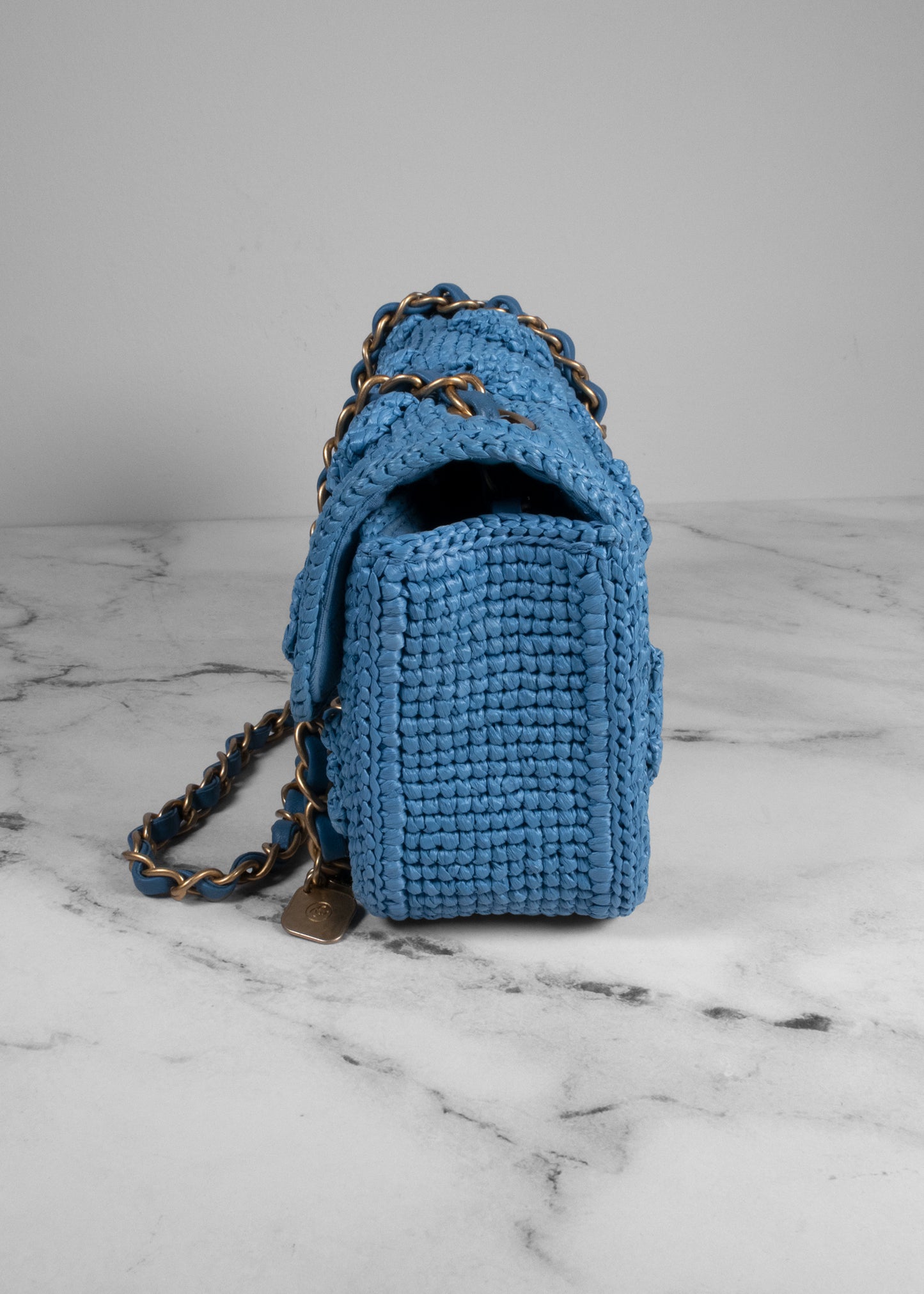 Chanel 2024 Medium Dolce Raffia Flap Bag