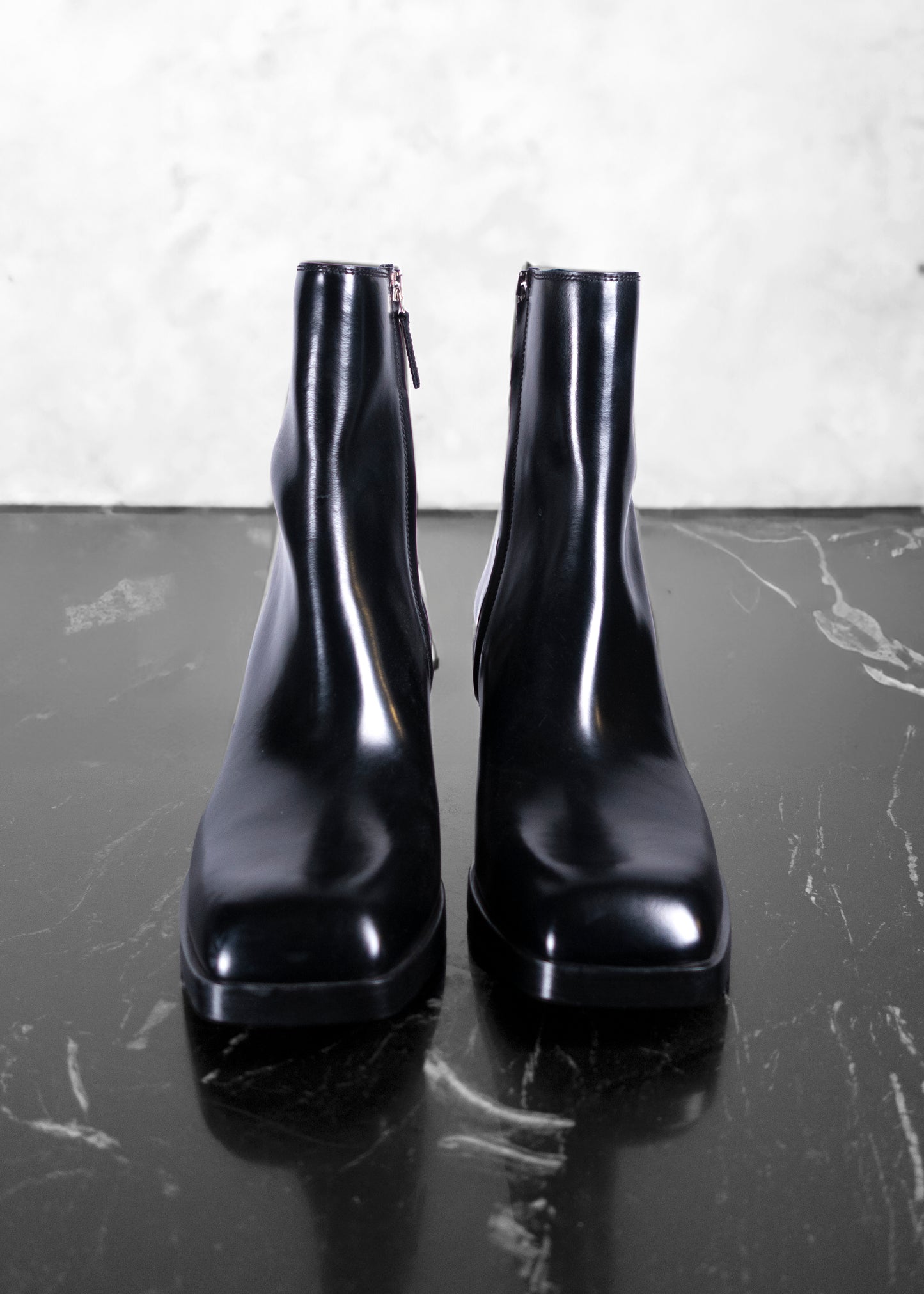 Khaite Hooper Zipped Ankle Boots